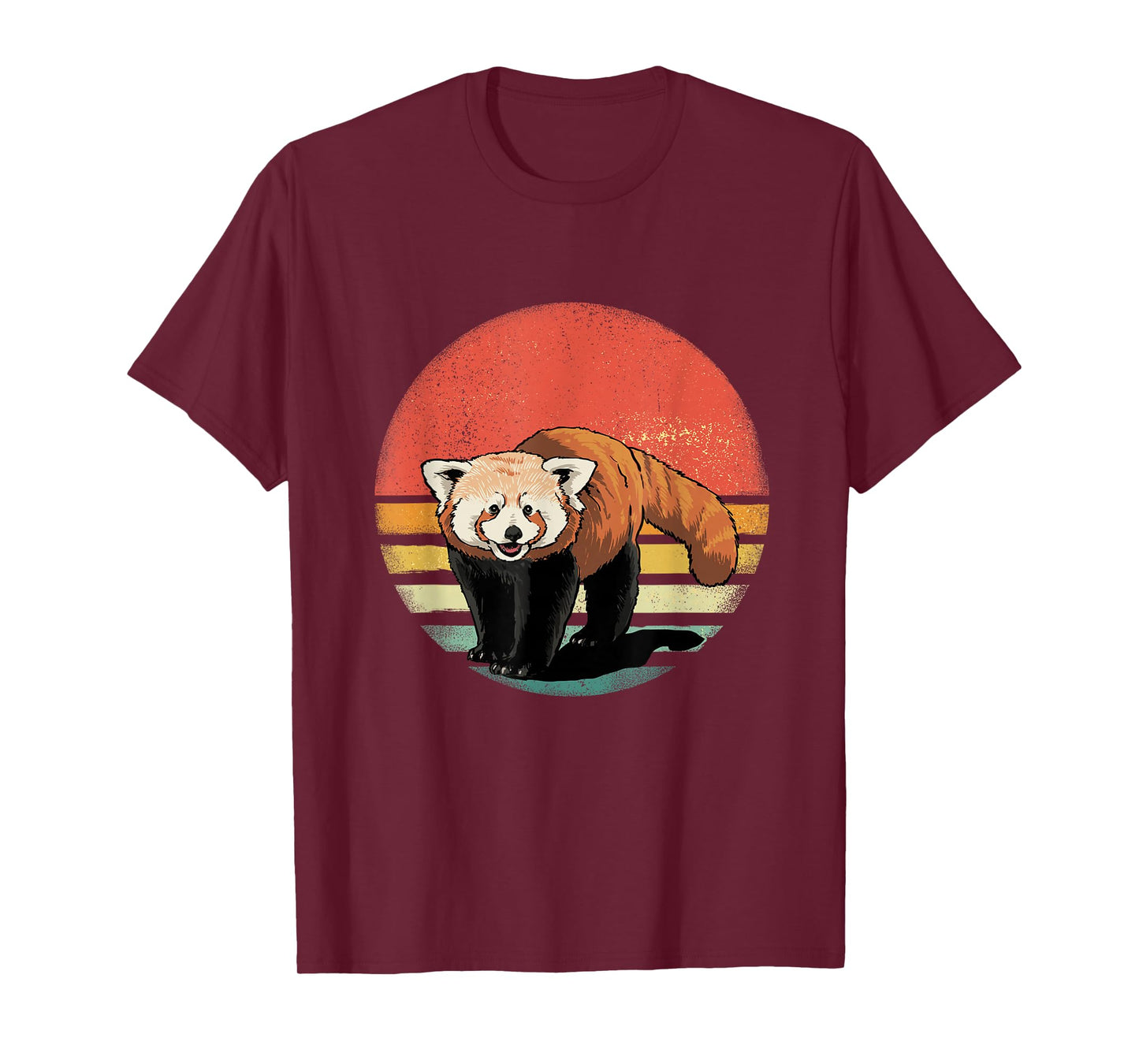 Red Panda Shirt Retro Red Panda Zoo Animal Red Panda Lover T-Shirt