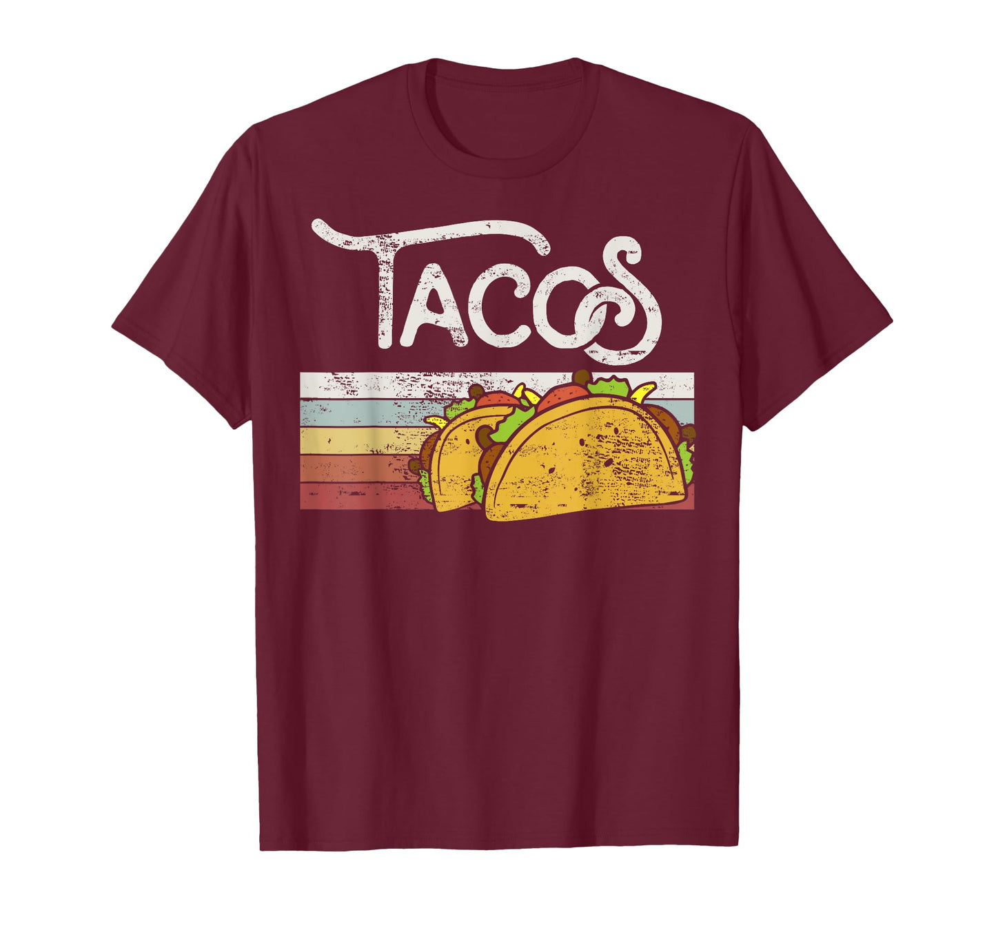 Love Tacos Vintage Taco Lover Gift Design Idea T-Shirt