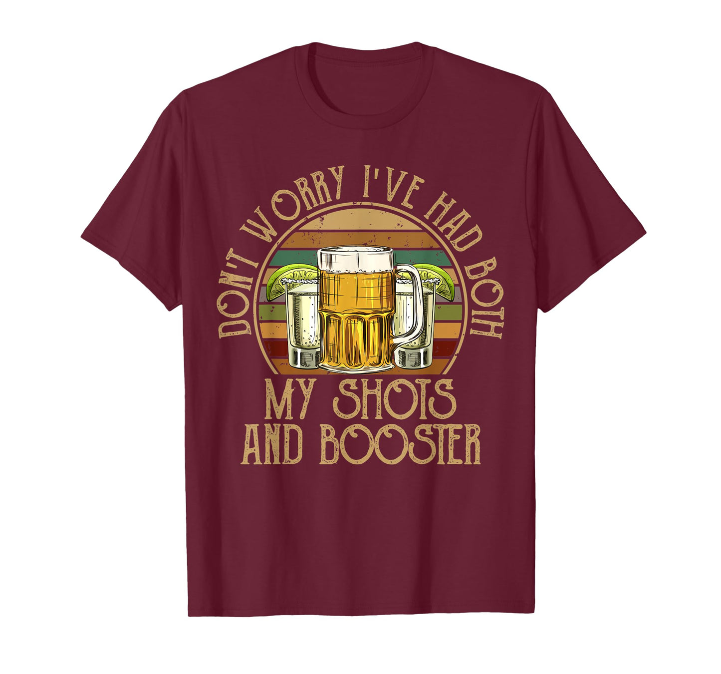 Funny Vaccination I Got My Two Shots And A Booster T-Shirt