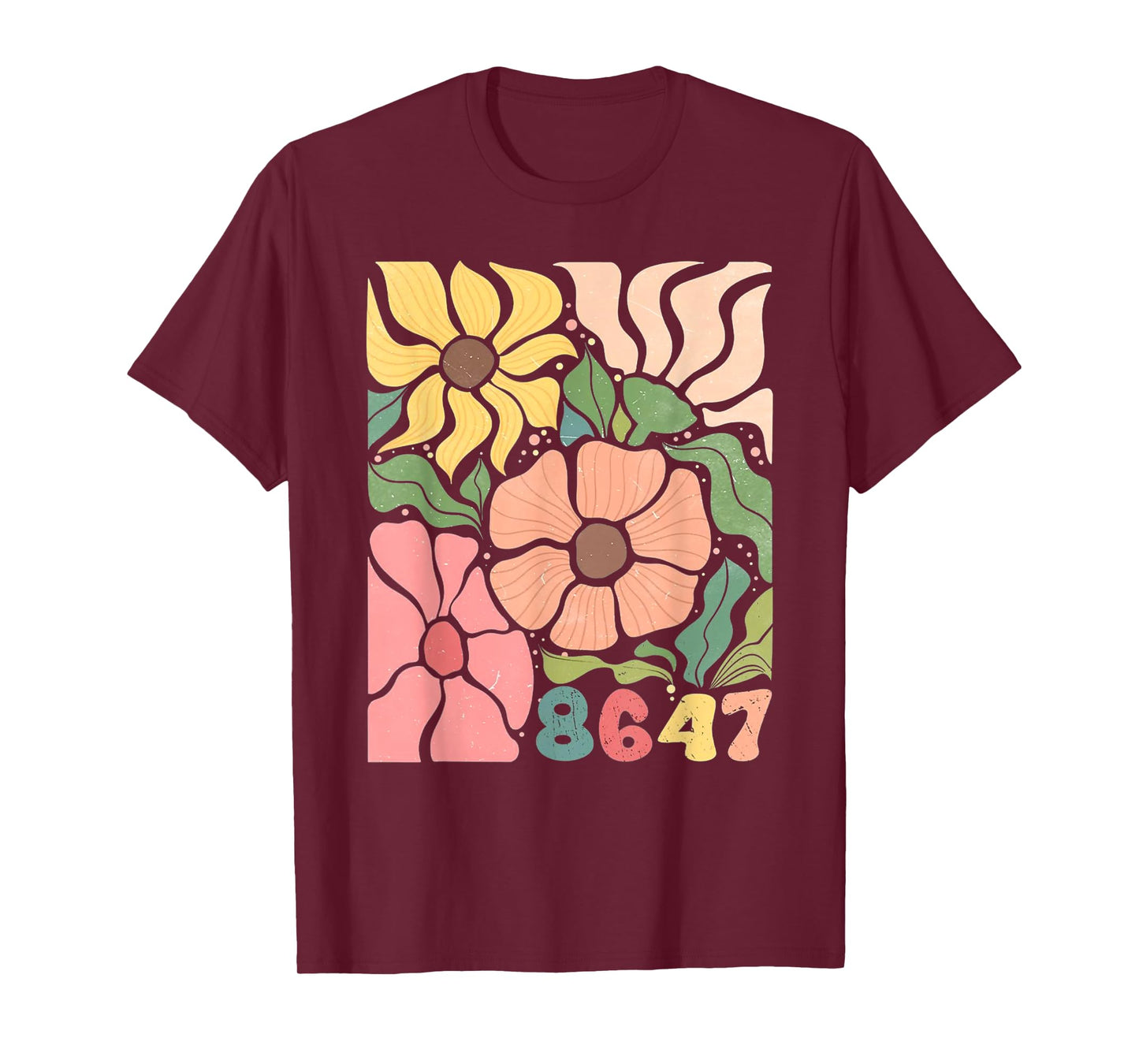 Floral Subtle Anti 8647 T-Shirt