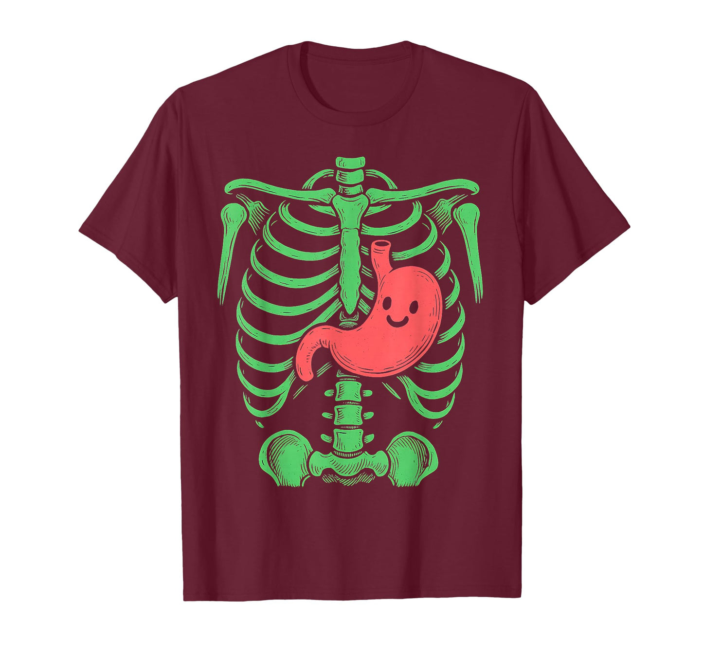 Cute Skeleton Anatomy Funny Halloween Costume Medical Humor T-Shirt