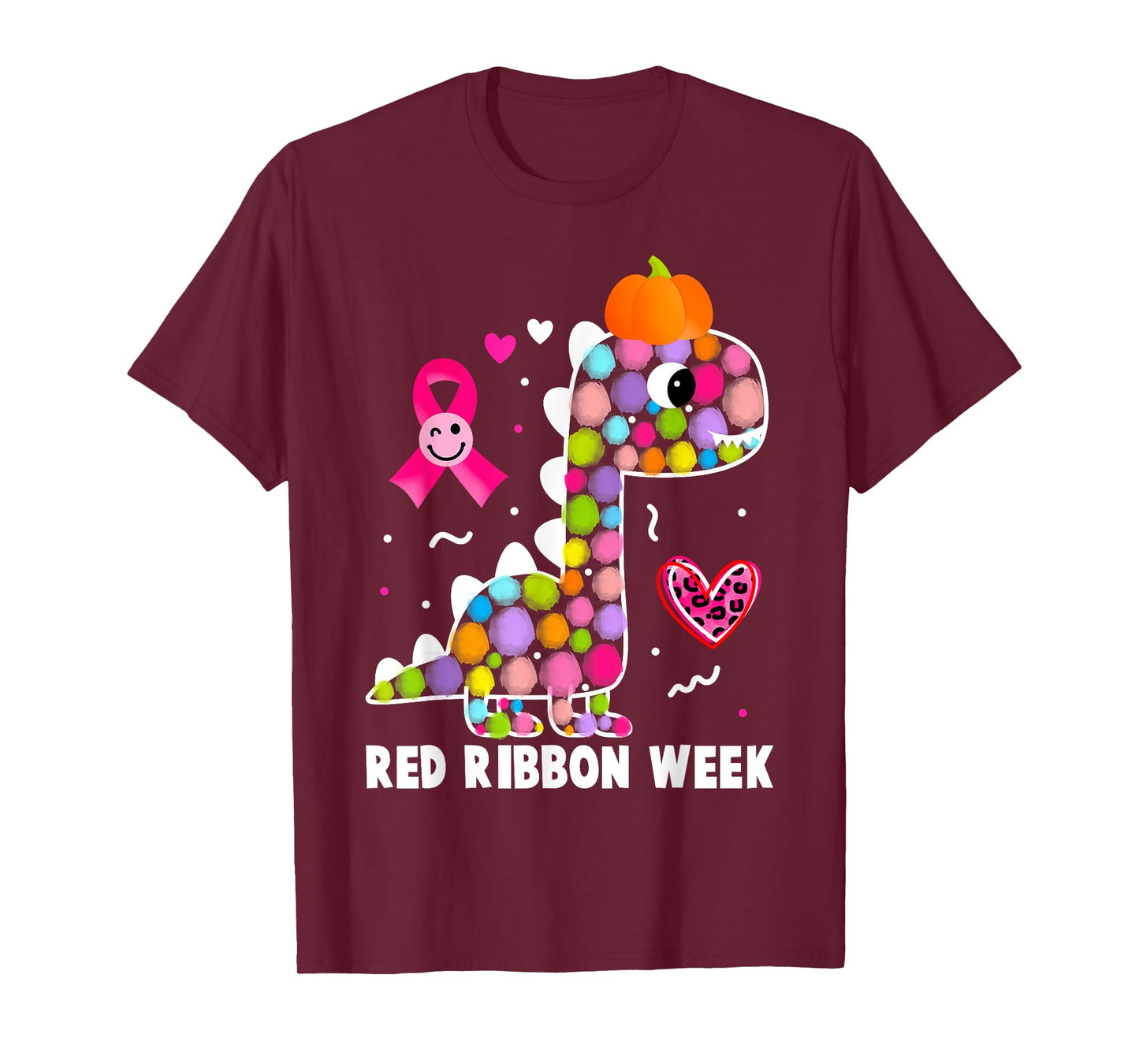 We Wear Red Ribbon Week Awareness Red Ribbon Week Toddler T-Shirt