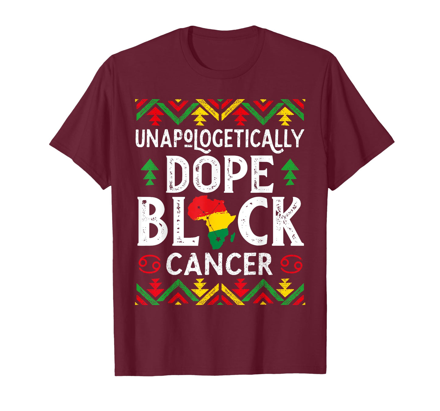 Unapologetically Dope Black Cancer Zodiac Sign History T-Shirt