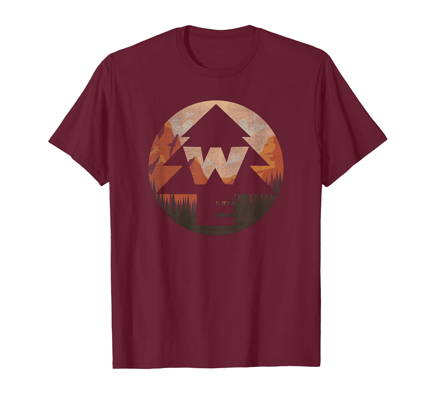 Disney Pixar Up Wilderness Explorer Landscape Badge T-Shirt