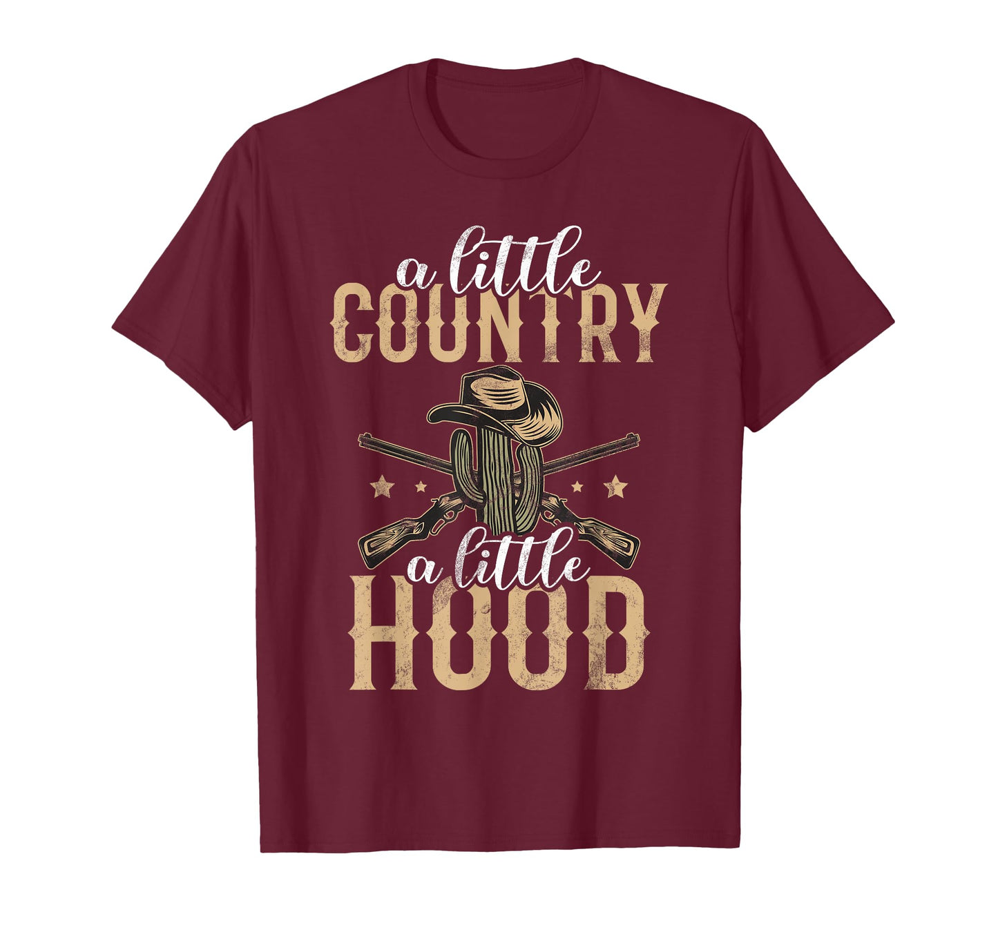 A Little Country a little Hood Country Girl T-Shirt