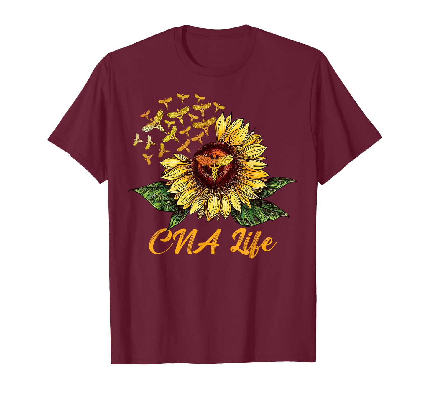 CNA Life Sunflower Nurse T-Shirt