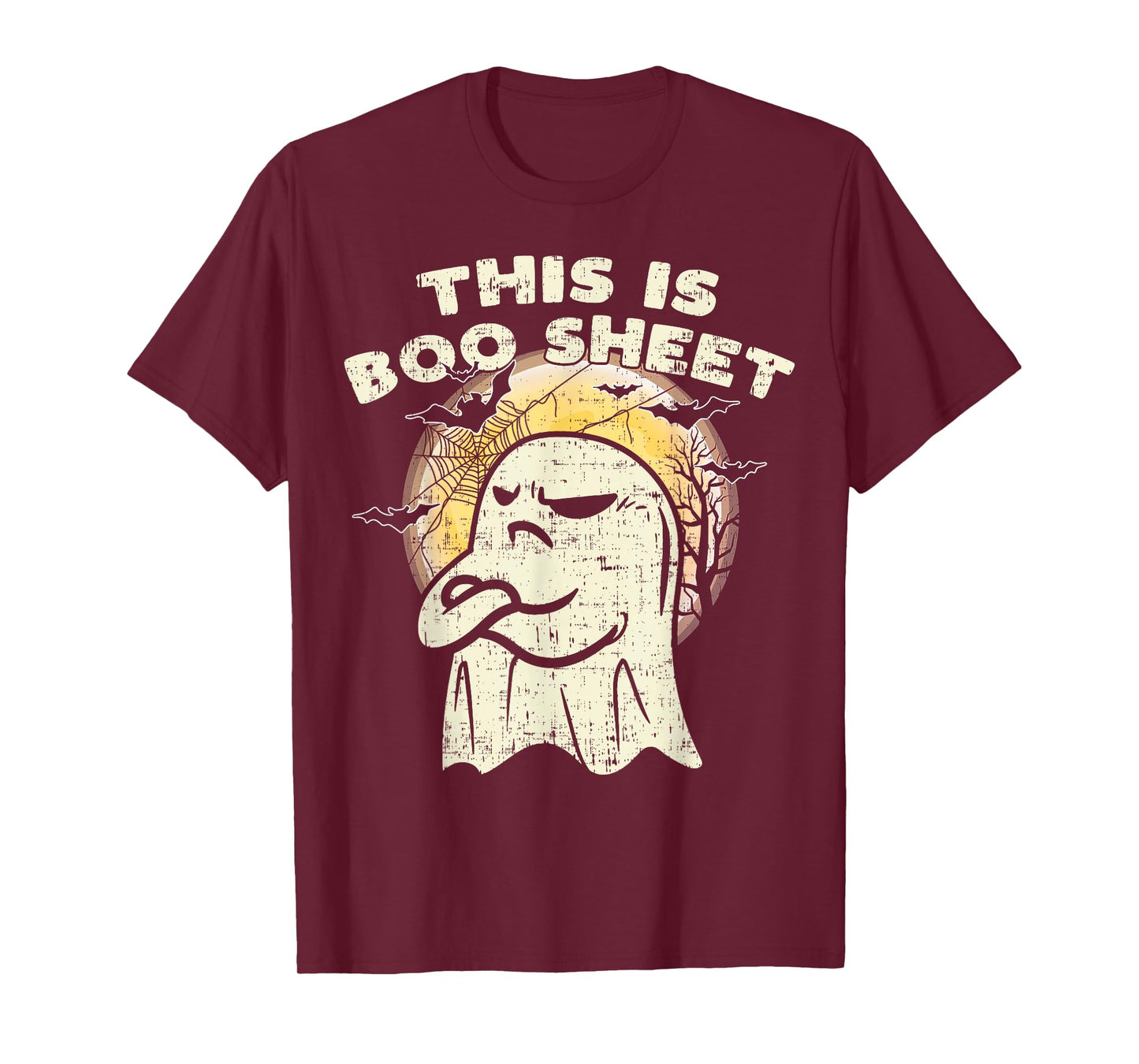 This is Boo Sheet - Ghost Retro Halloween Costume Men Women T-Shirt