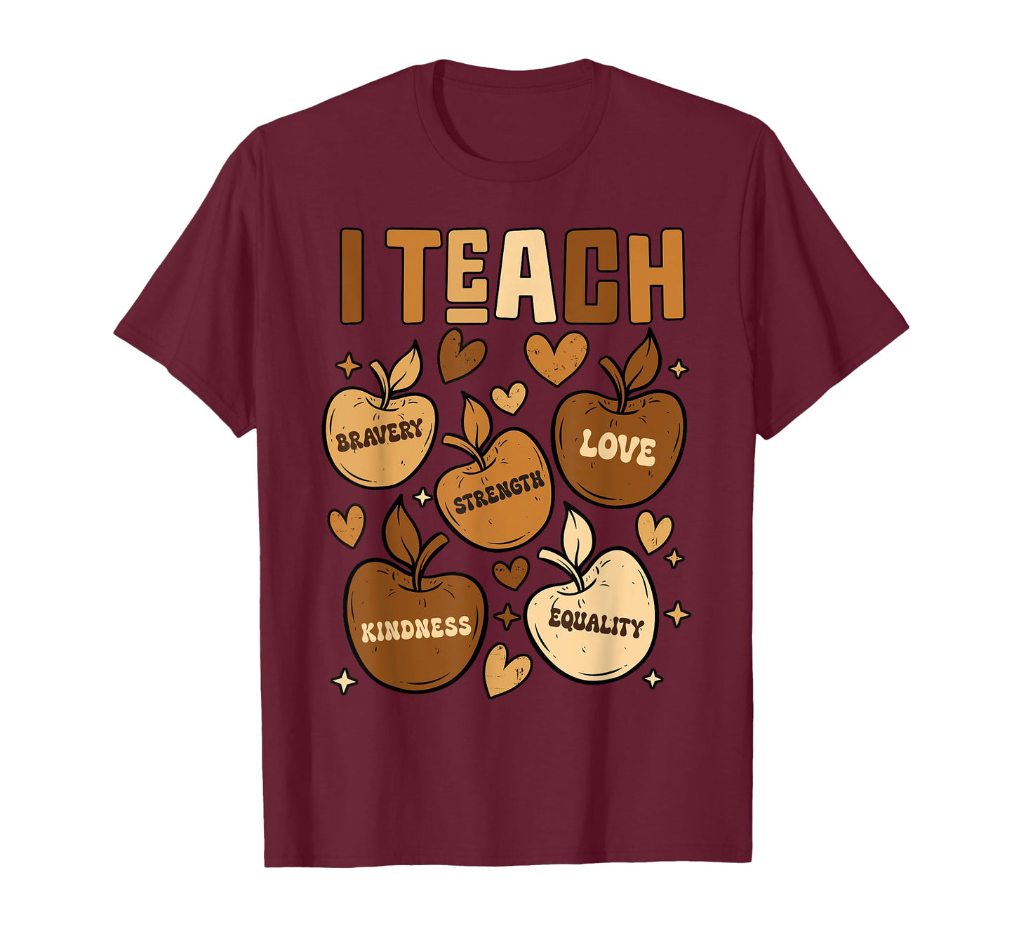 Black History Month Melanin I Teach Black History Teacher T-Shirt
