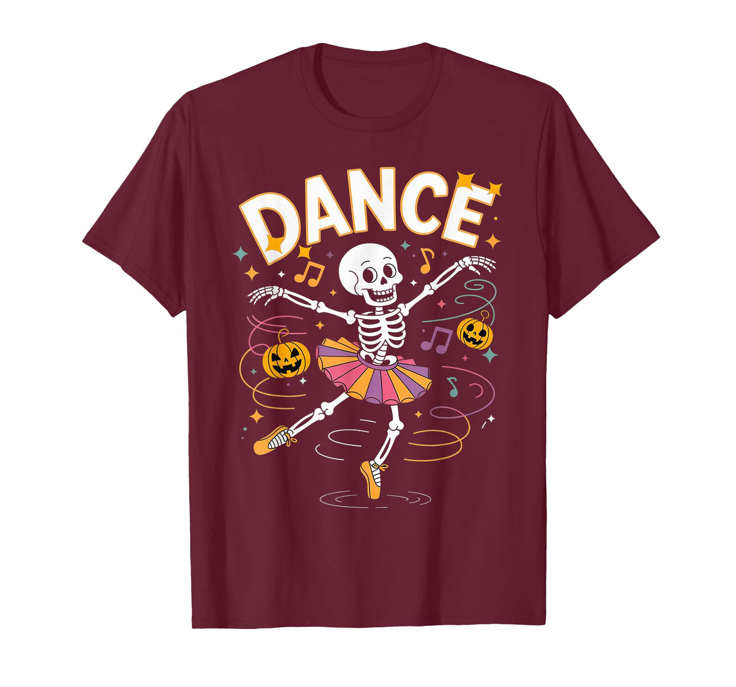 Funny Dance Lover Skeleton for Halloween Spooky T-Shirt