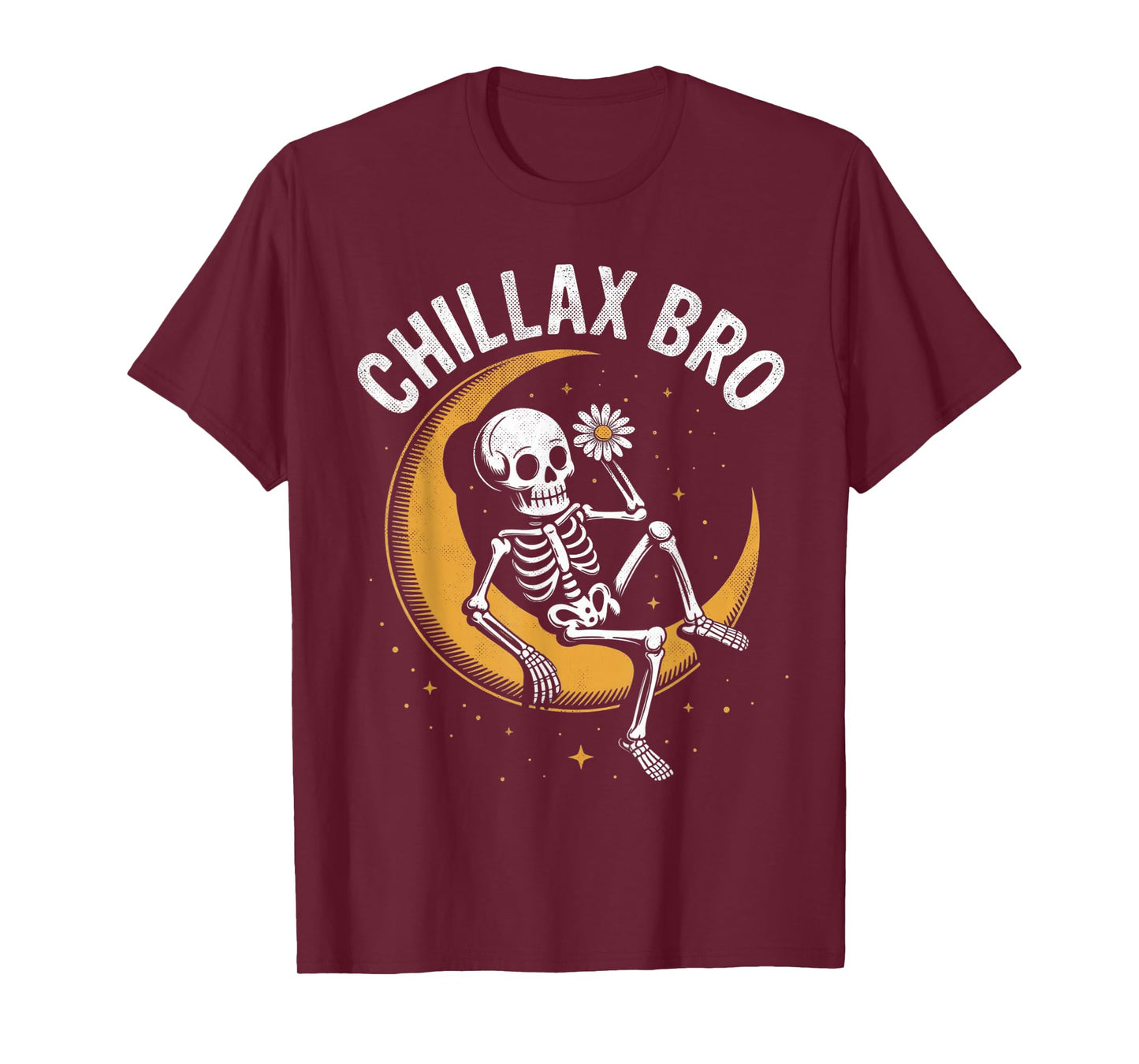 Chillax Vintage Skeletons Halloween, Party, Fun T-Shirt