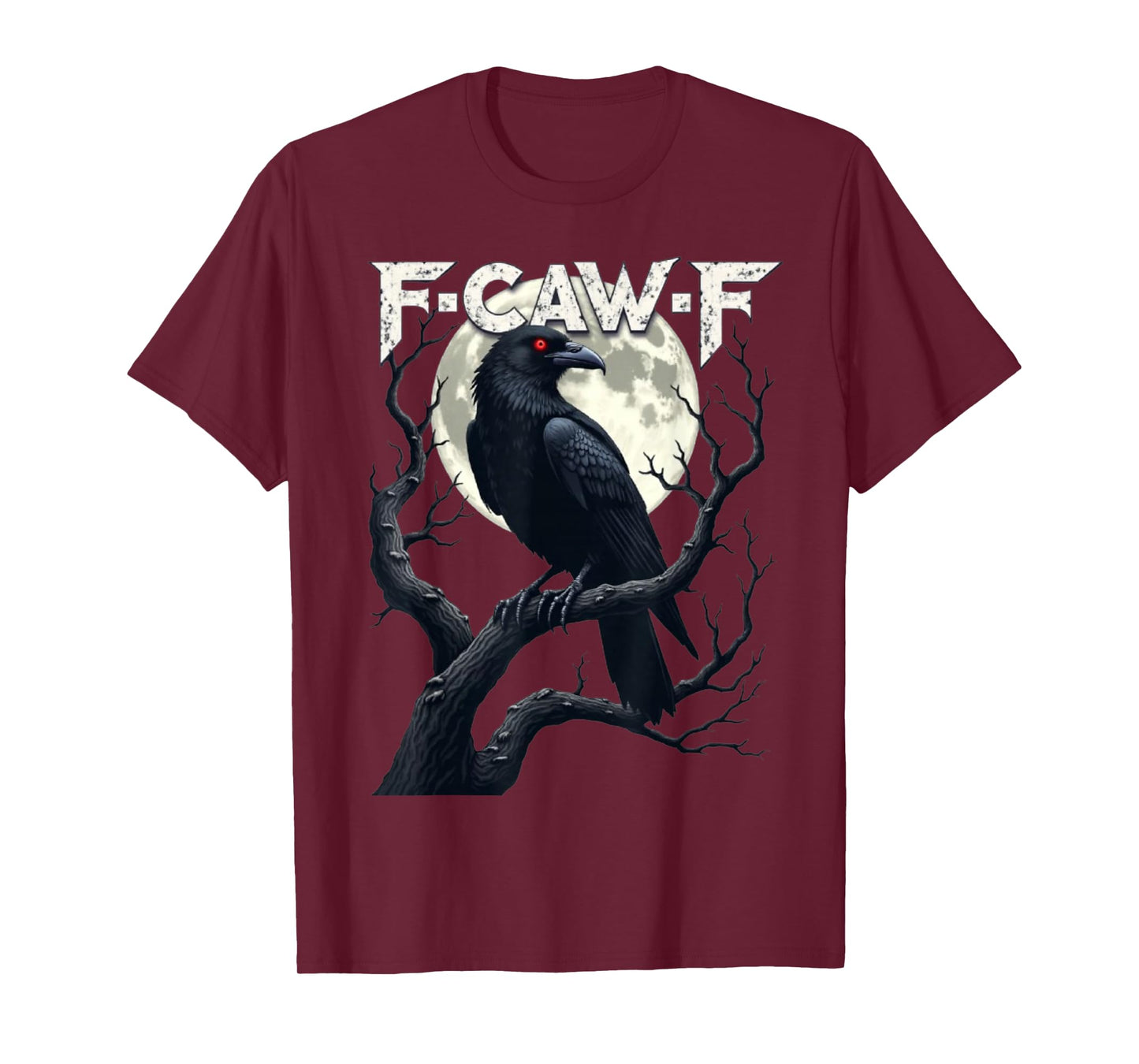 F-Caw-F Black Crow Bird T-Shirt