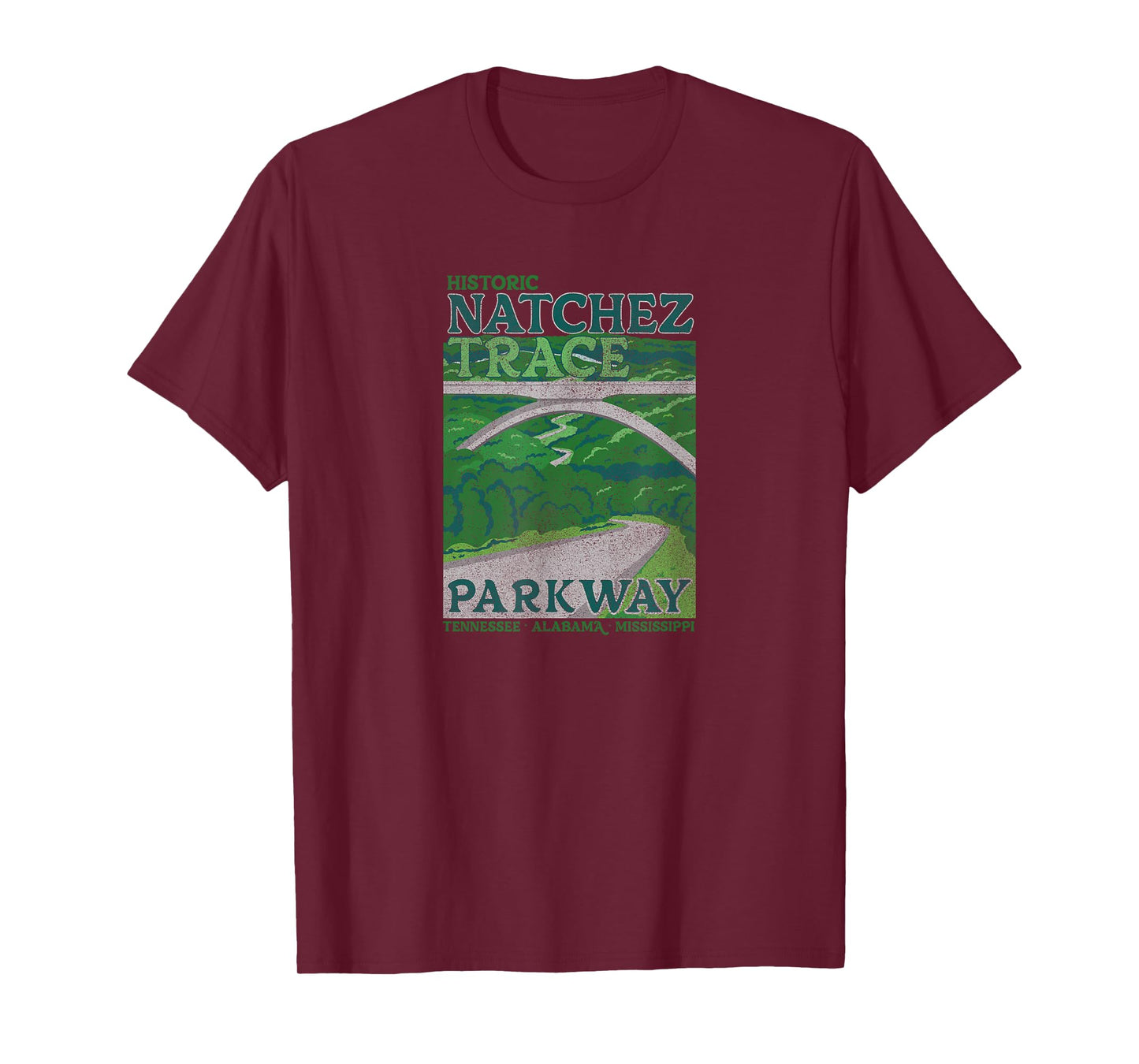Natchez Trace Parkway Vintage T-Shirt