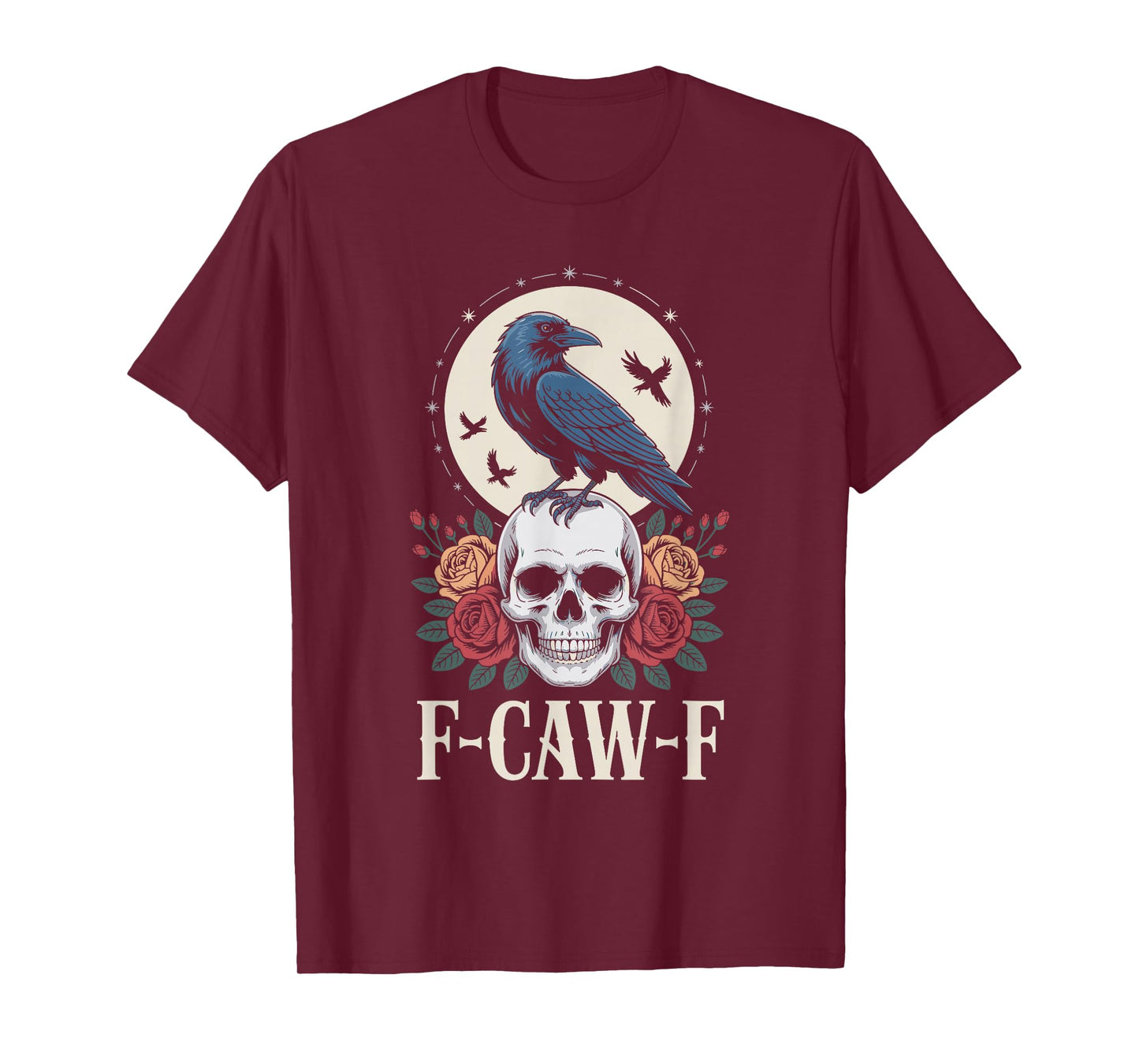 F-CAW-F Black Crow FCAWF Meme T-Shirt