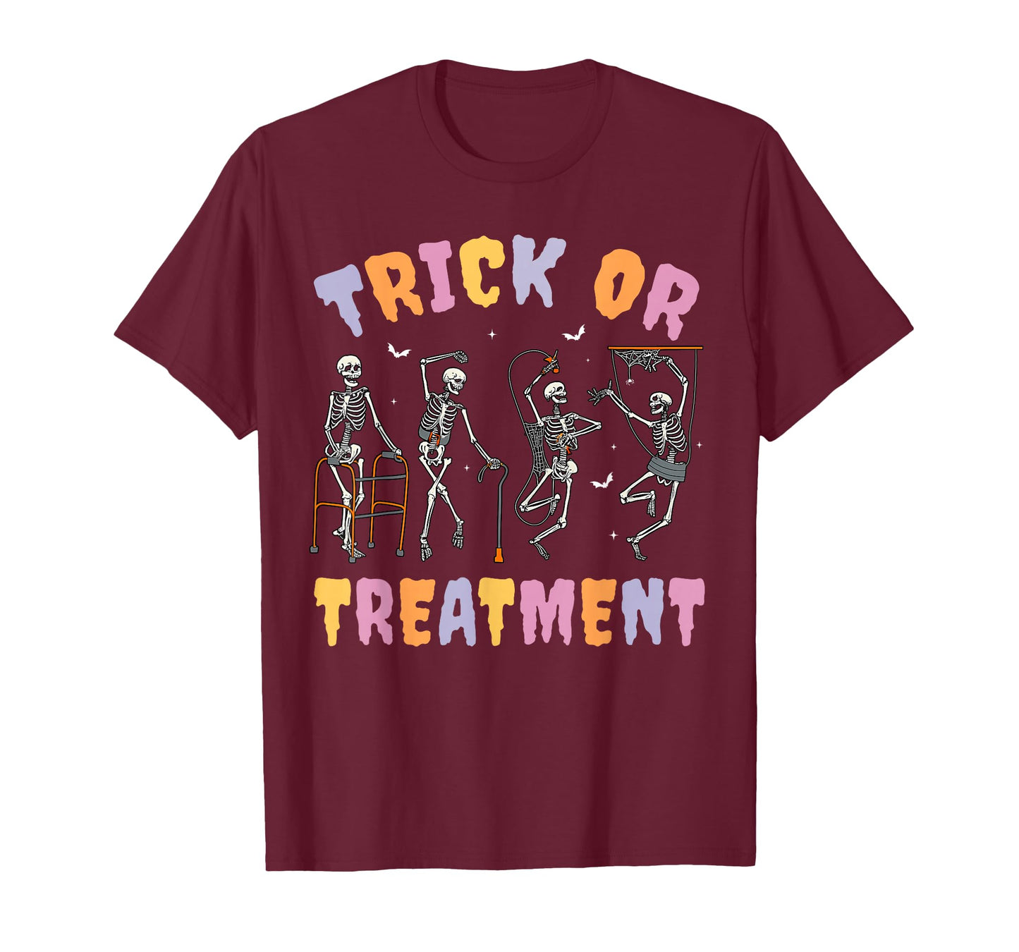 Trick Or Treatment PT Physical Therapy Therapist Halloween T-Shirt