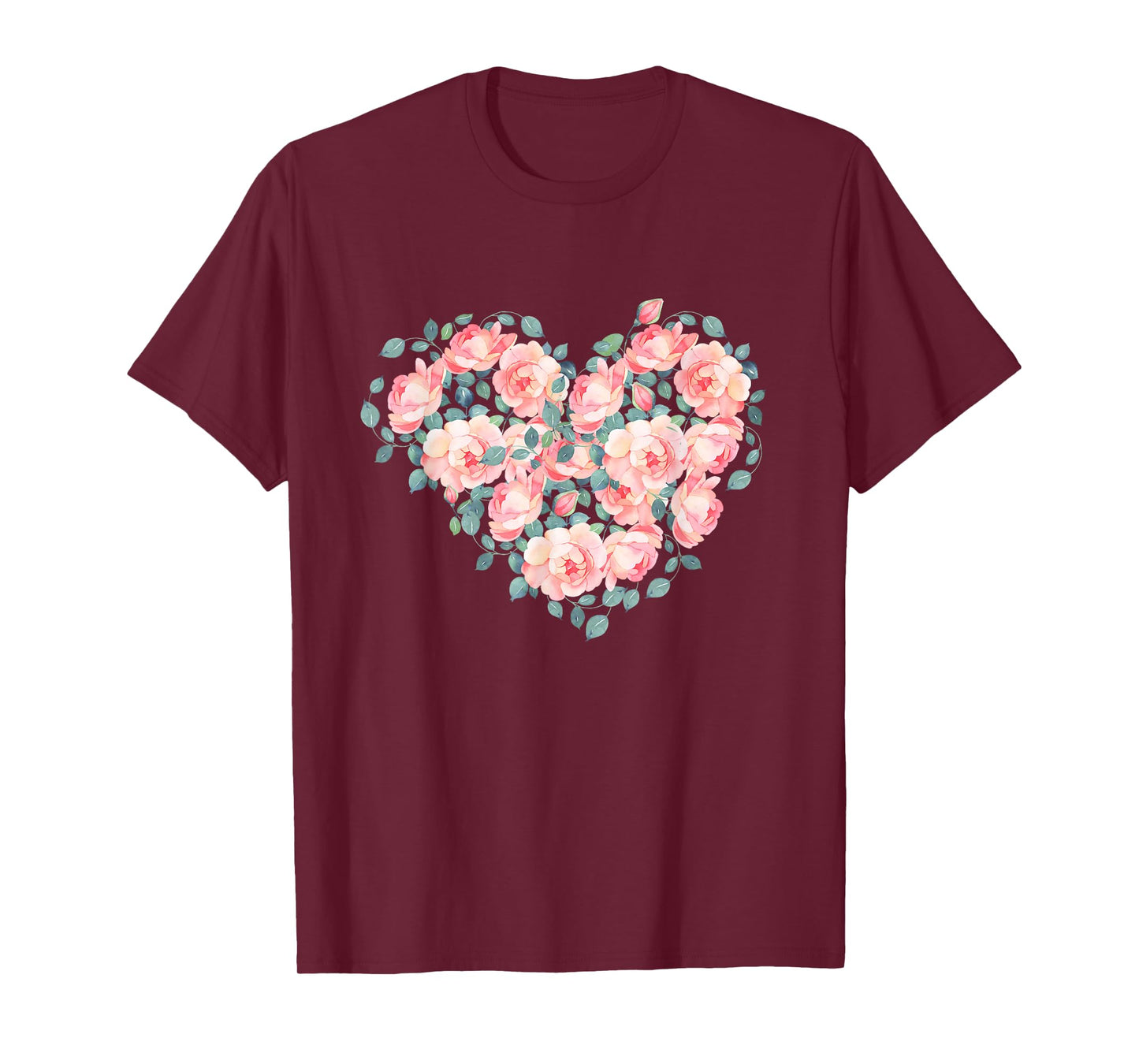 Tshirt With Roses On it - Flower Gardening T-Shirt for Women T-Shirt