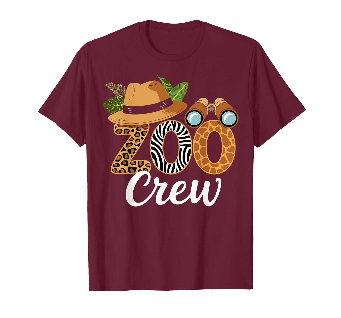 Zoo Crew Safari Jungle Animals Lover Zoo Keeper Zoologist T-Shirt