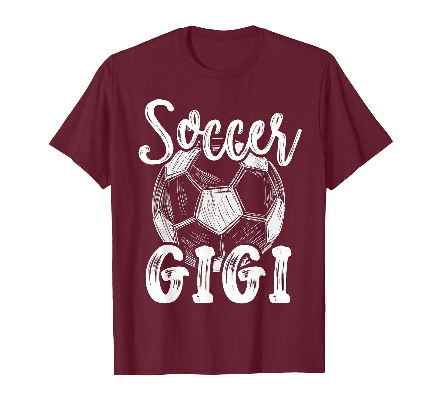 Soccer Gigi Women Family Matching Team Player Soccer Ball T-Shirt