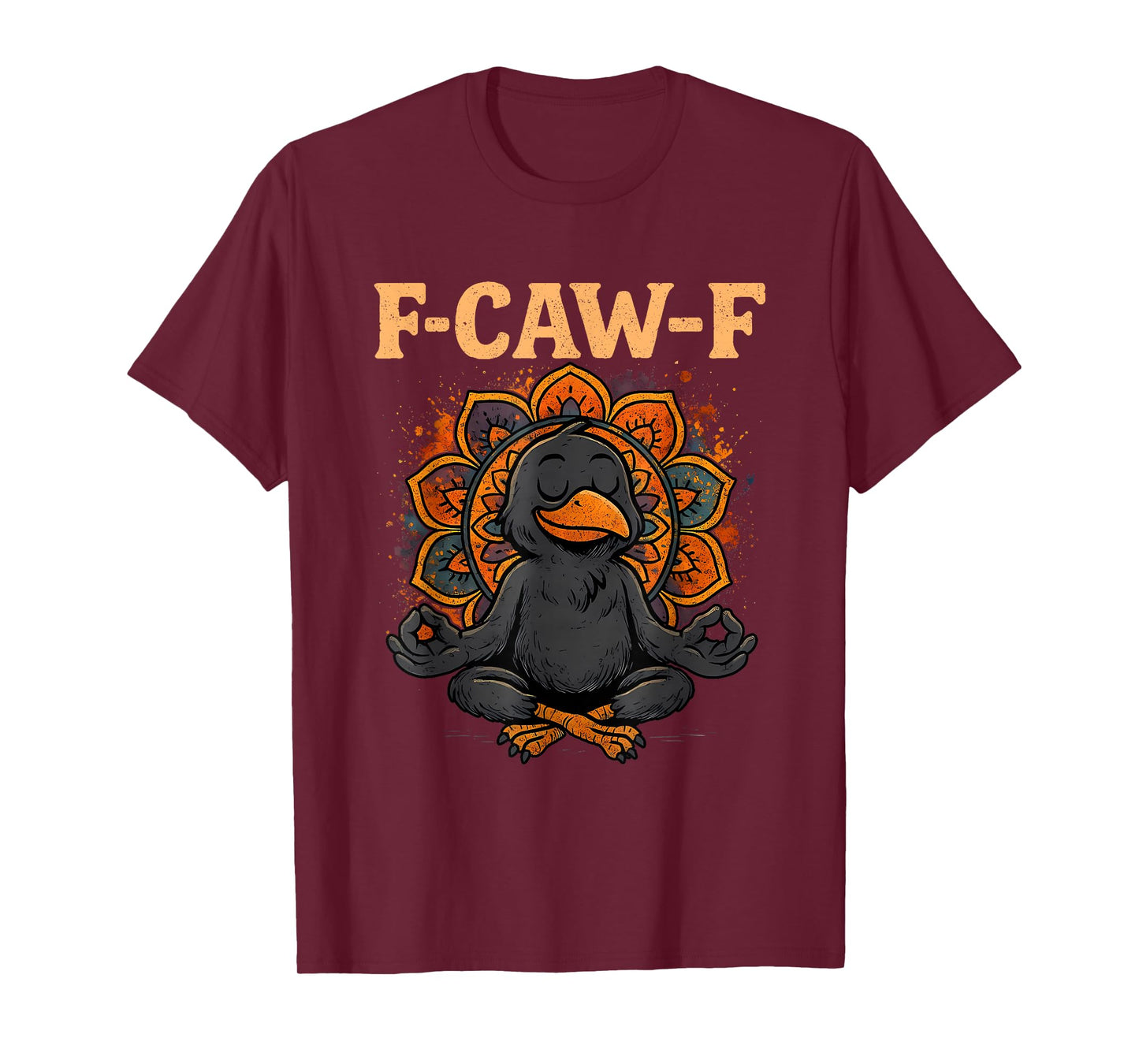 F-Caw-F Eagerlys Colorful Funny Rooster Meme T-Shirt