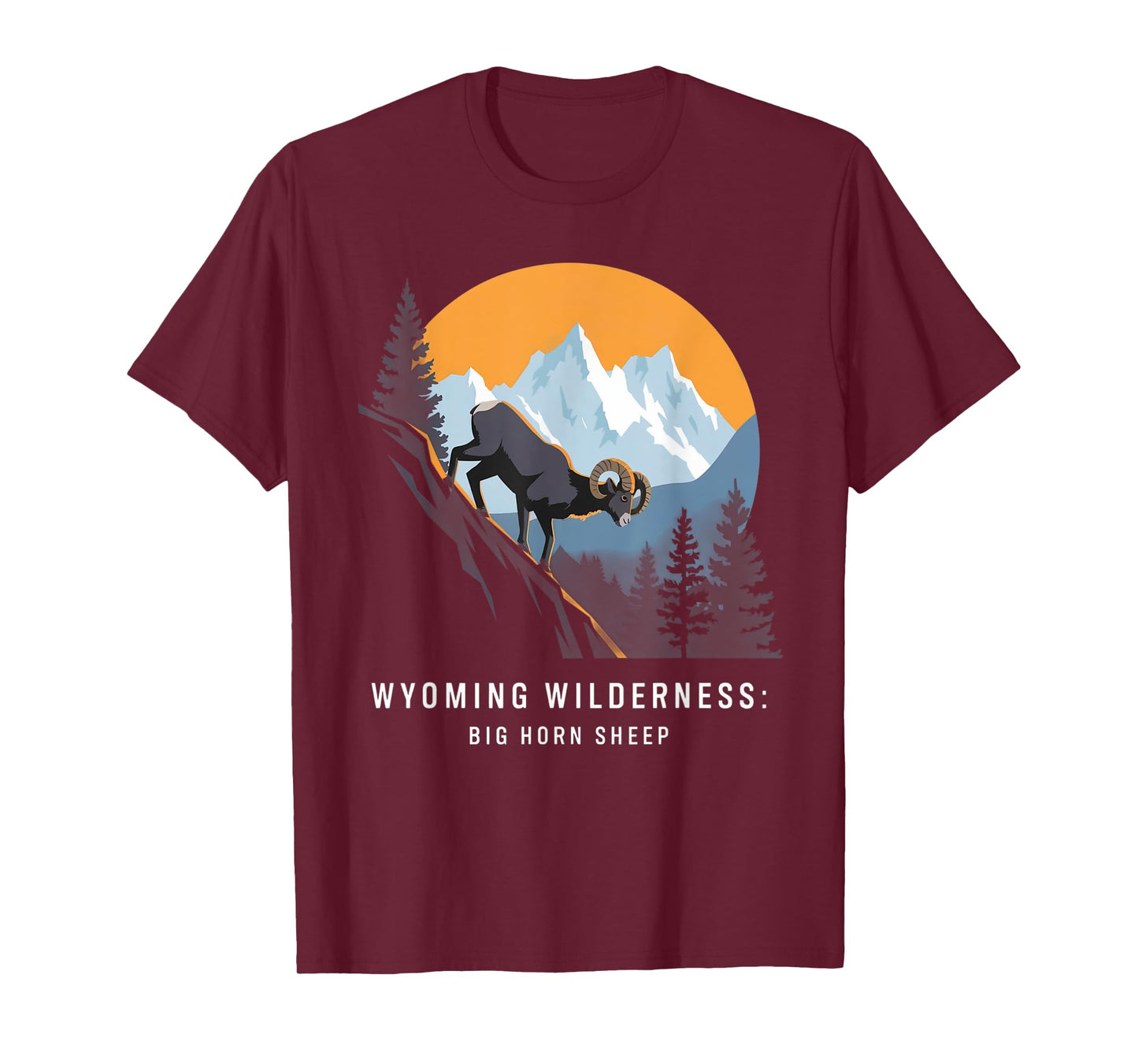 Big Horn Sheep – Iconic Western Wildlife Design T-Shirt