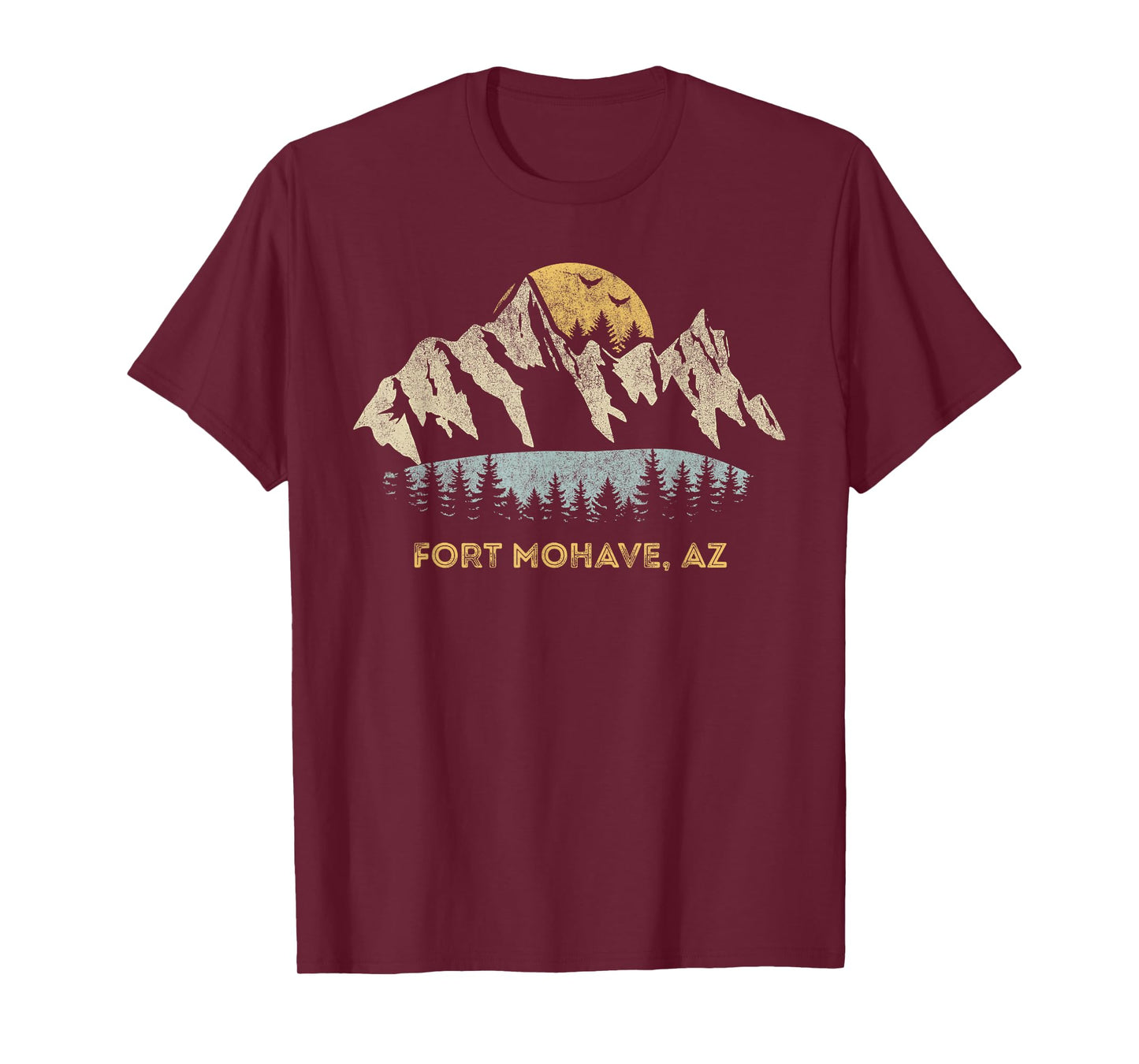 Fort Mohave Arizona Mountain Sunset Sunrise AZ T-Shirt