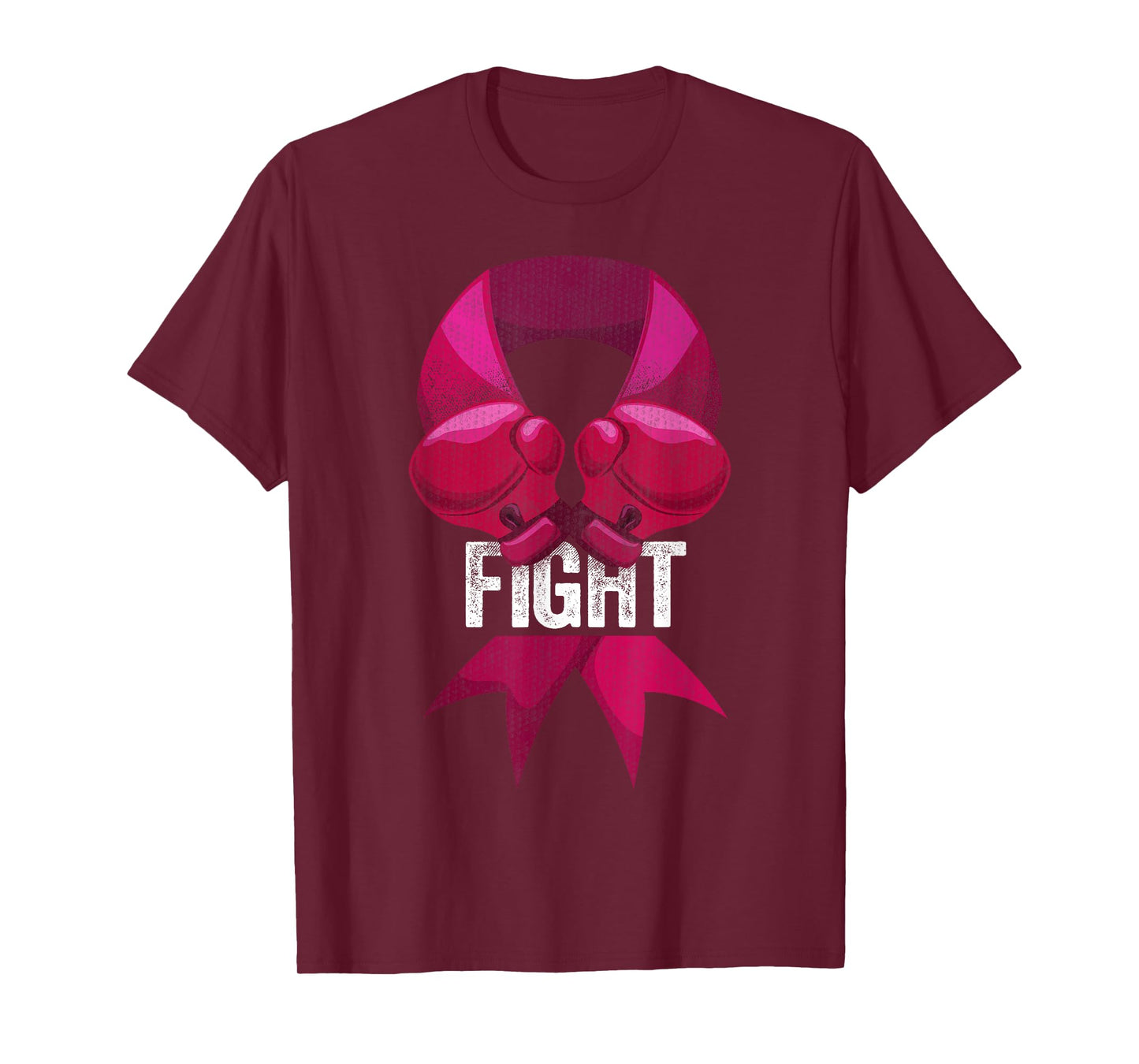 Pink Boxing Glove Fighter Awareness Breast Cancer Fight T-Shirt