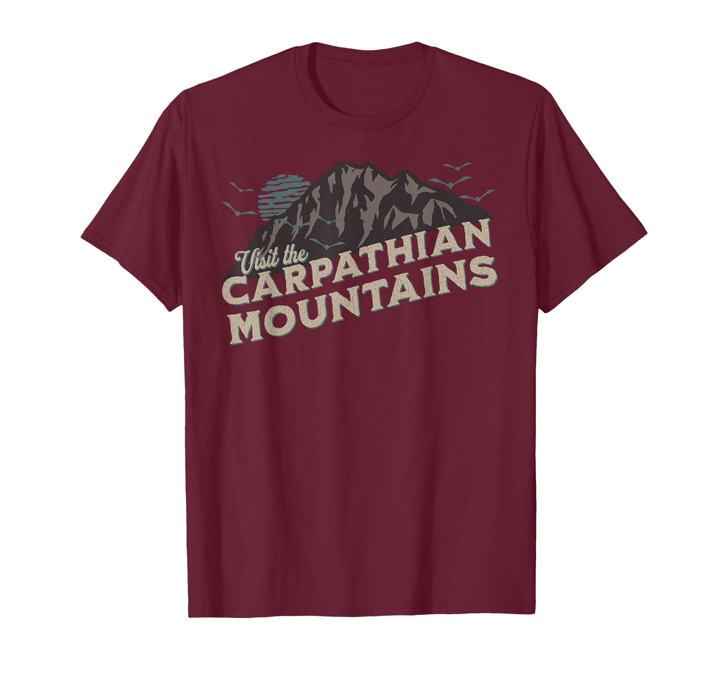 Visit the Carpatian Funny Vampire Camping T-Shirt