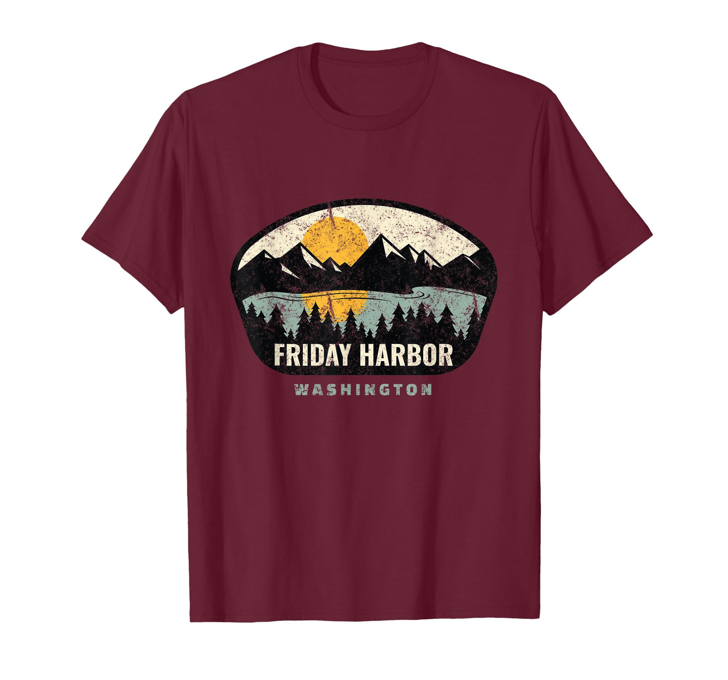 Friday Harbor Washington, Outdoors, San Juan Vacation Gifts T-Shirt