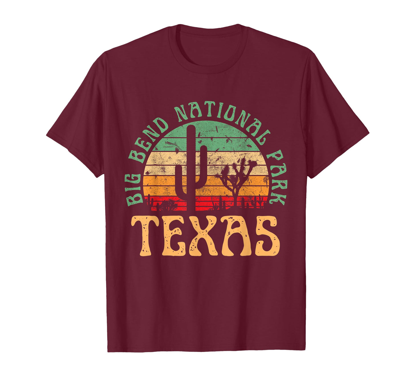 Big Bend Texas Nature Hiking Outdoors Vintage T-Shirt