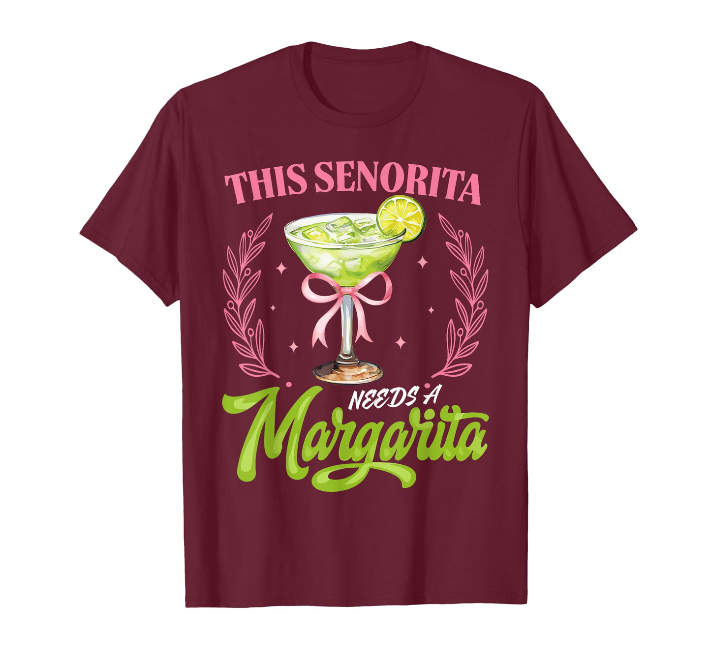 Cinco De Mayo This Senorita Needs A Margarita Drinking Lover T-Shirt