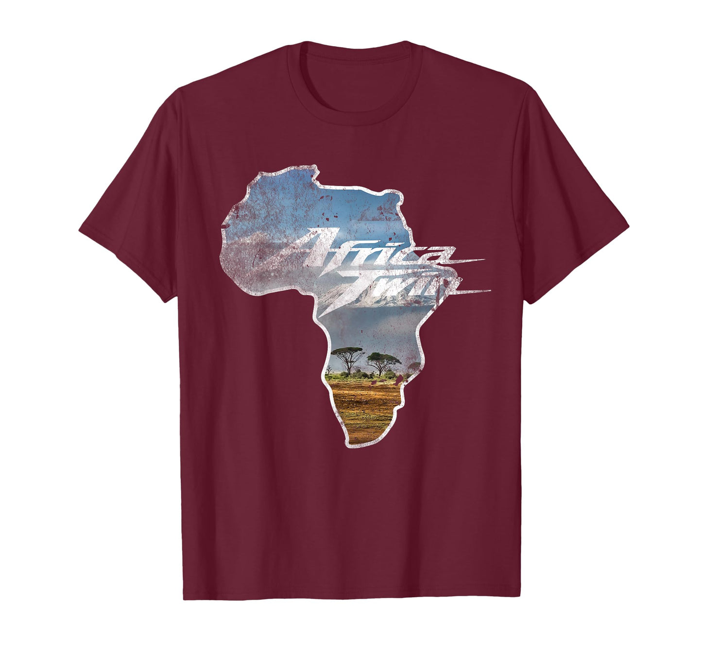 Africa Touring Twin Motorcycle Natural Off-Road Bike T-Shirt