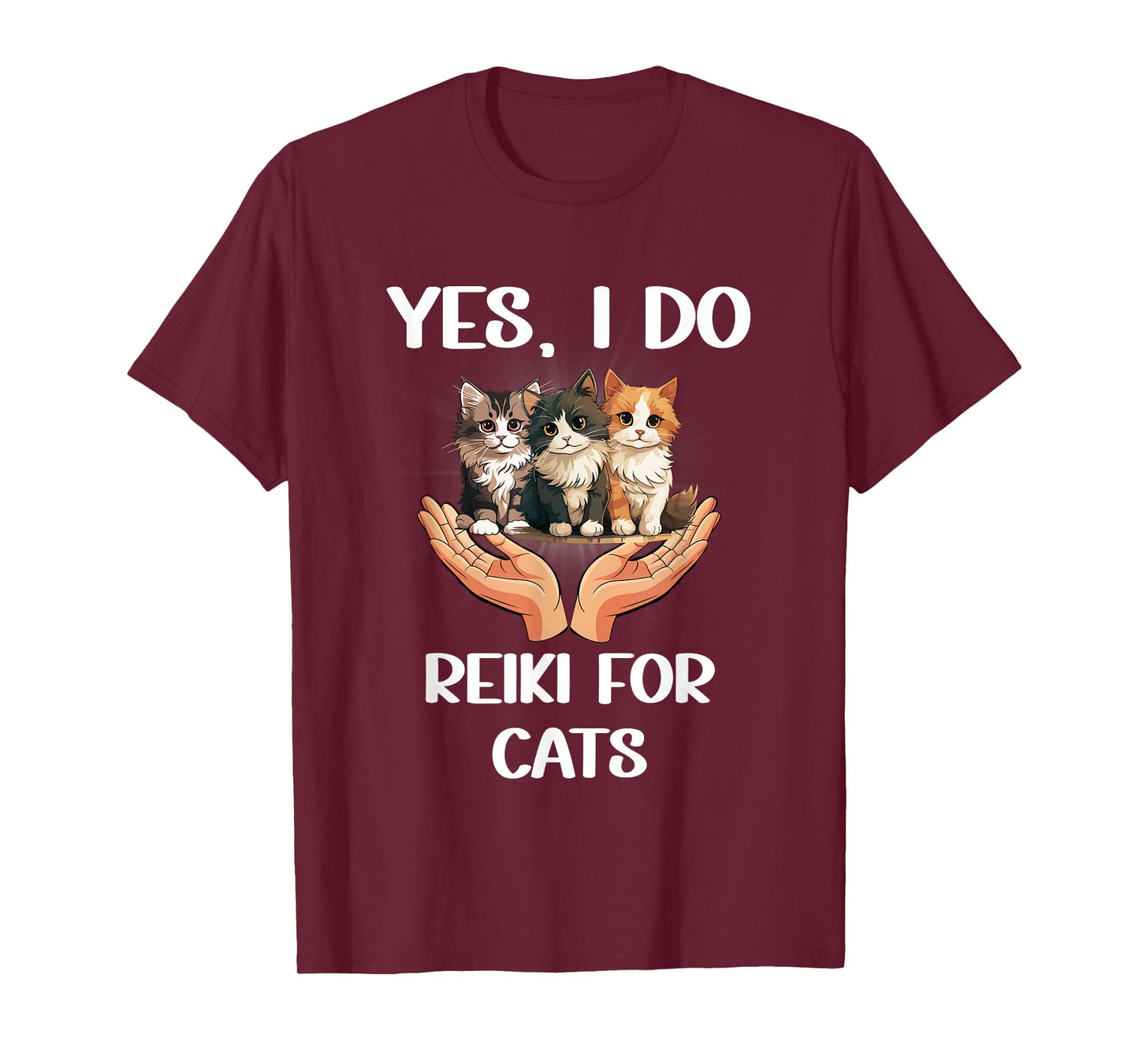 Reiki for Cats Spiritual Healing T-Shirt
