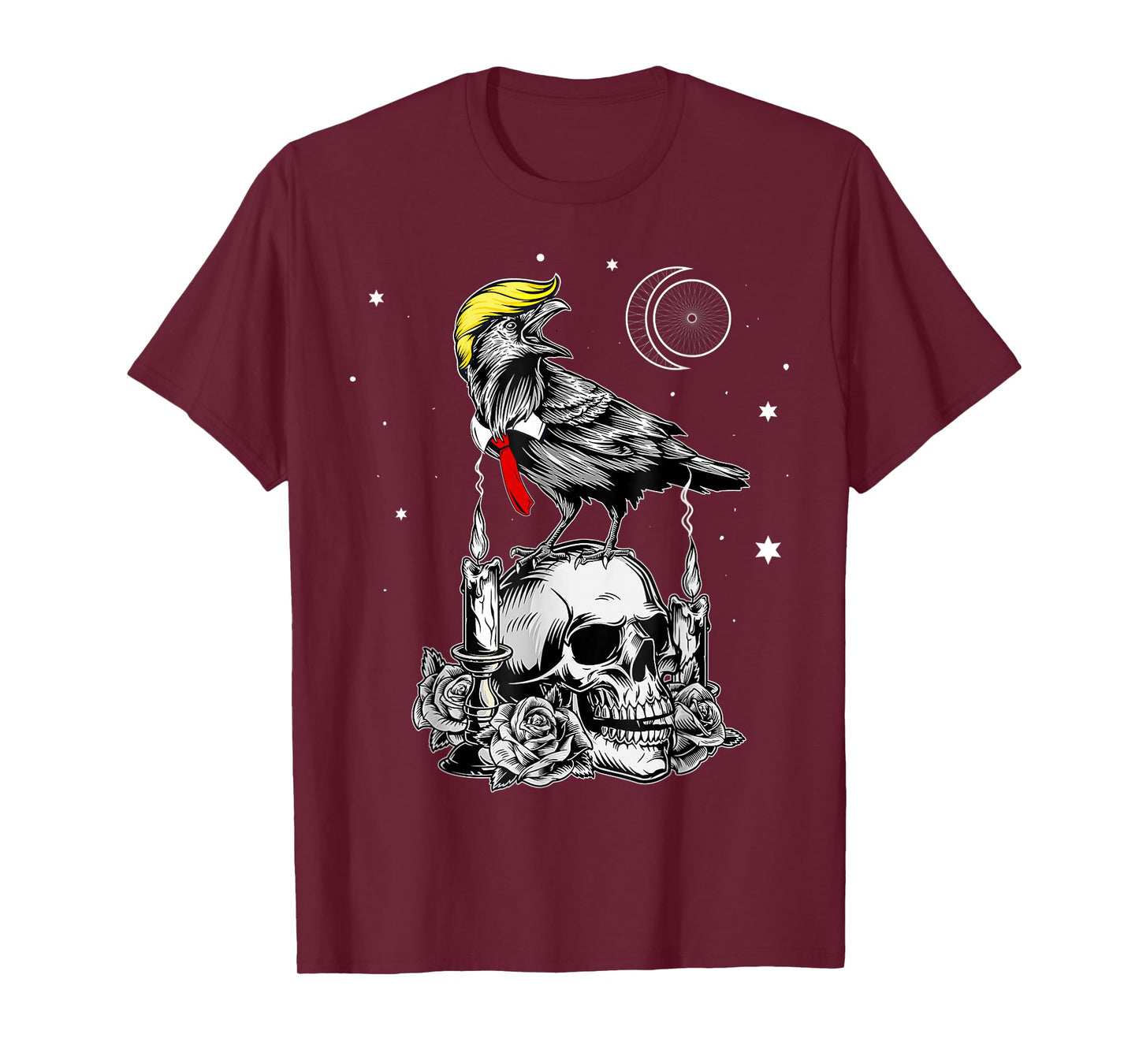 FCWF Crow F- Caw -F Funny Raven Gothic Tarot Halloween T-Shirt