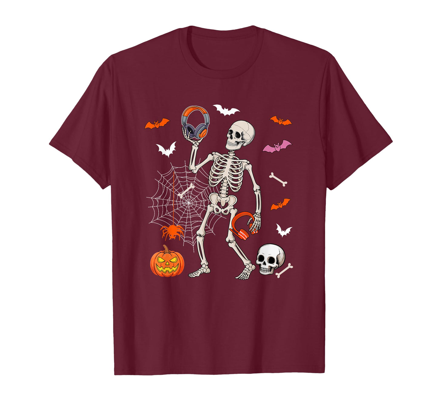 Dispatcher Job Horror Skeleton Halloween Costume Team T-Shirt