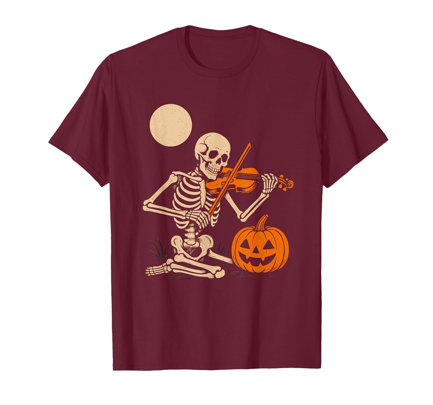 Skeleton Playing Violin T-Shirt