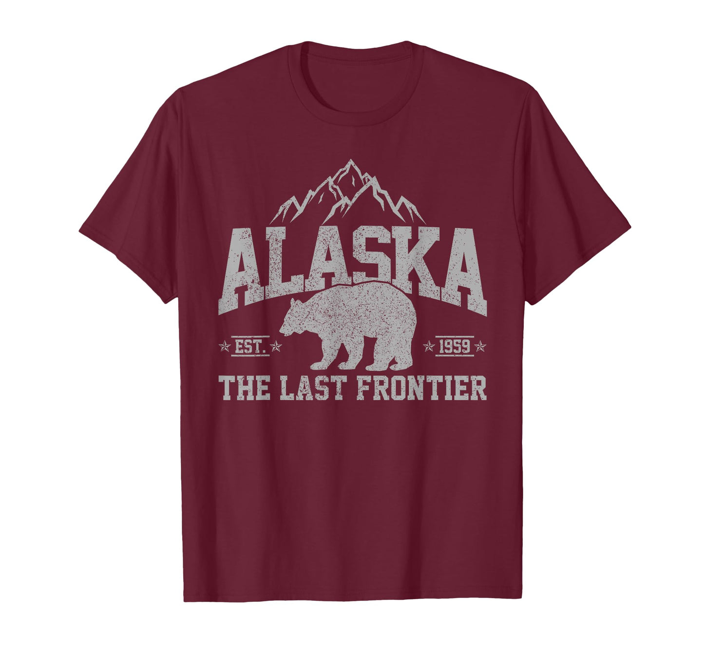 Alaska Grizzly Bear Nature Outdoor Souvenir Gift T-Shirt