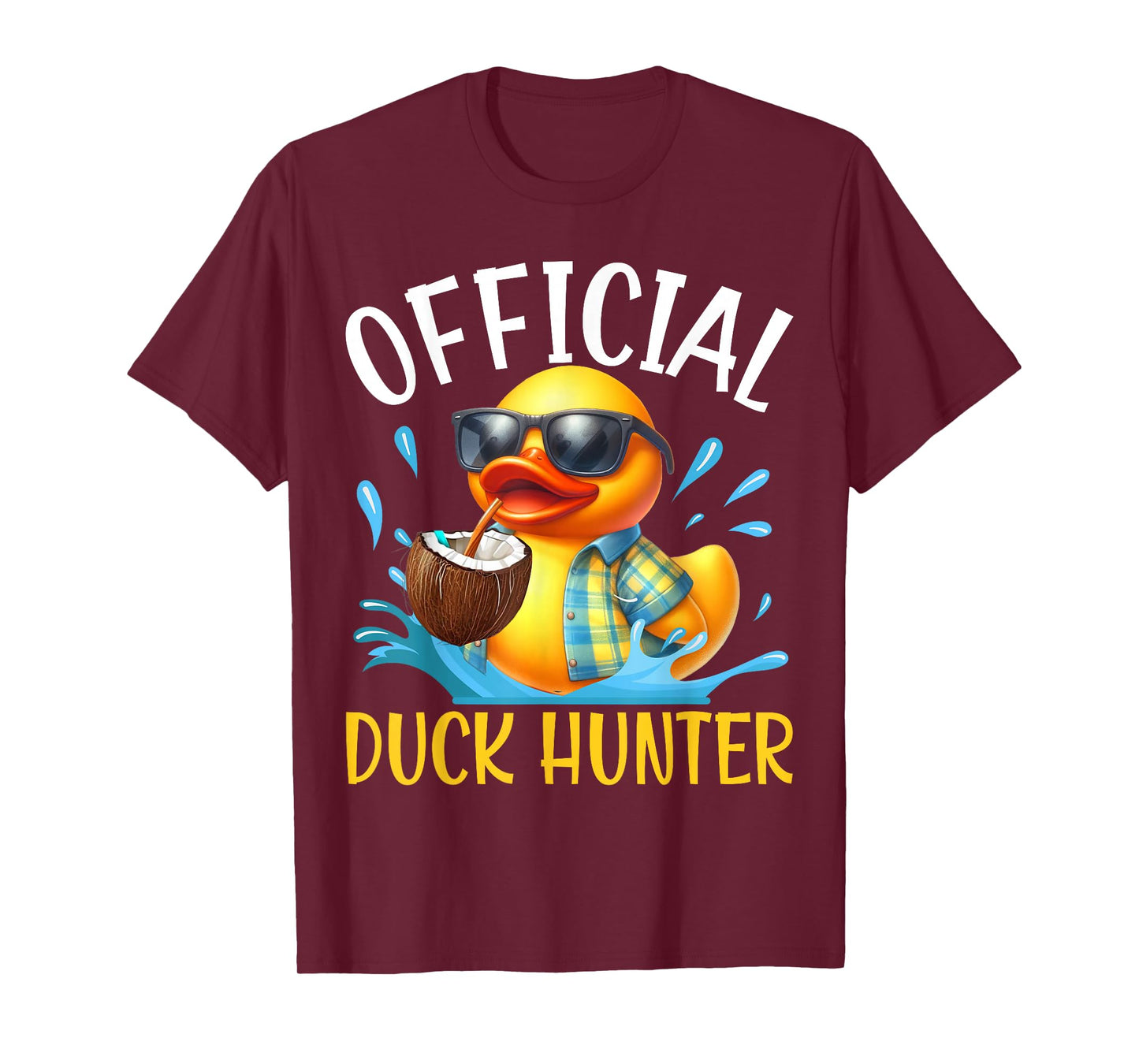 Duck Cruise Boat Shirt Funny Rubber Duck Hunting Squad T-Shirt