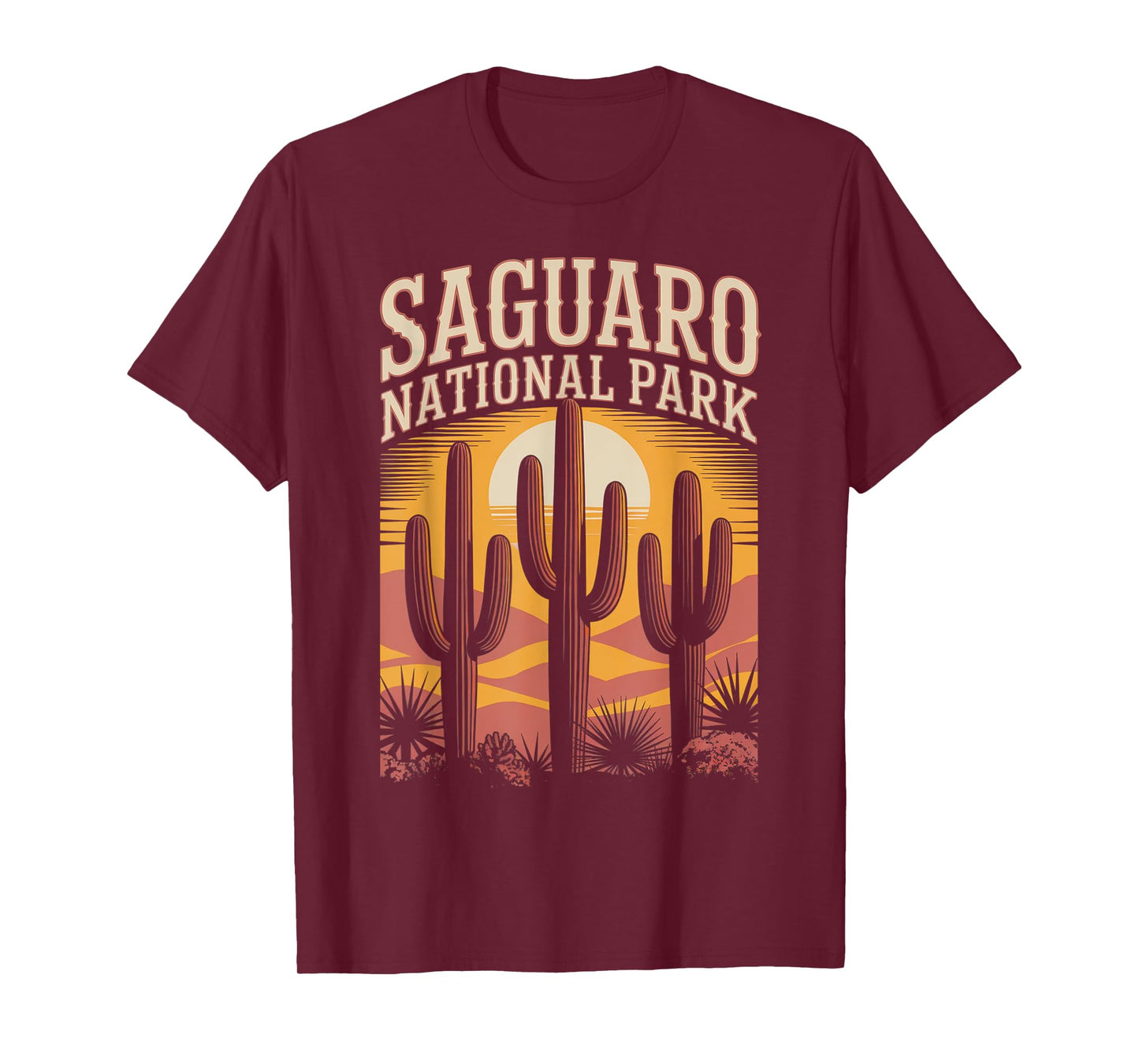 Saguaro National Park Retro Outdoor Camping US National Park T-Shirt