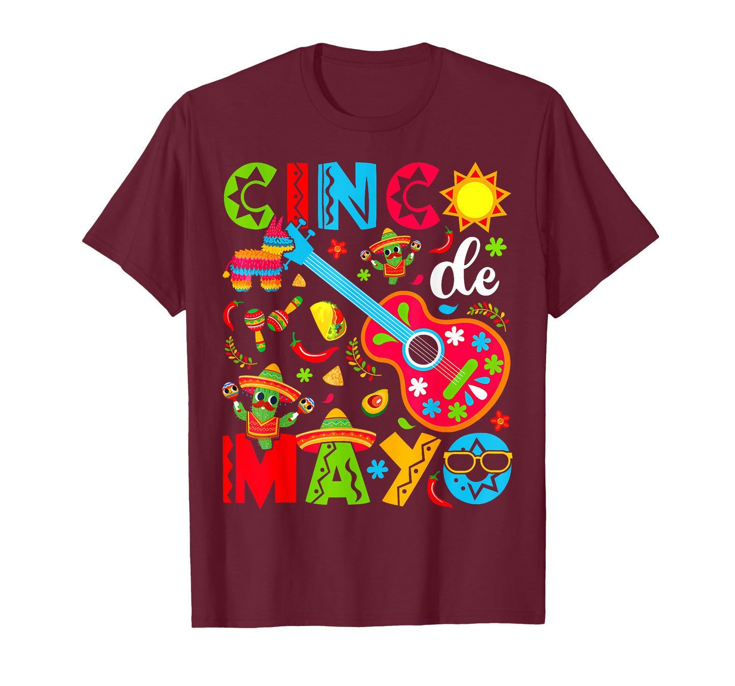Cinco De Mayo Mexican Fiesta 5 De Mayo Women Men Girls T-Shirt