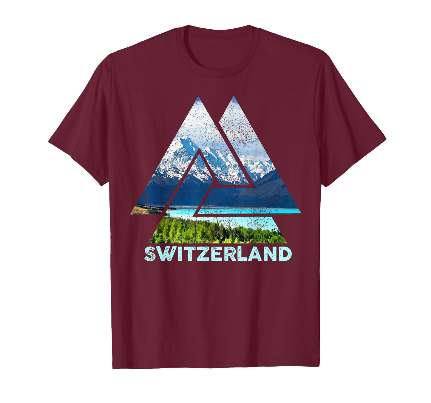 Switzerland Switzerland Nature Alps Mountains T-Shirt