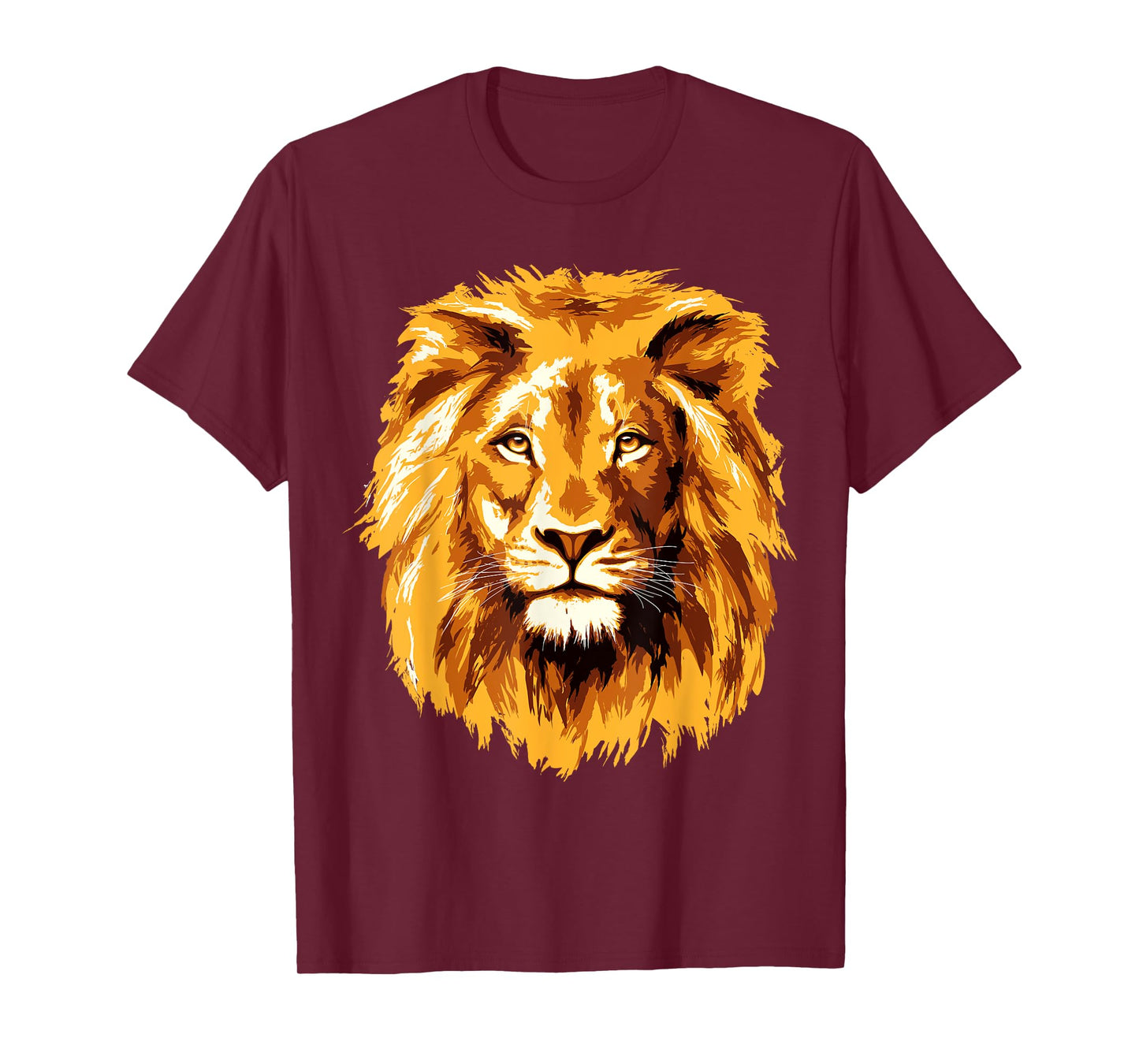 Lion T-Shirt Brown Lion Tee