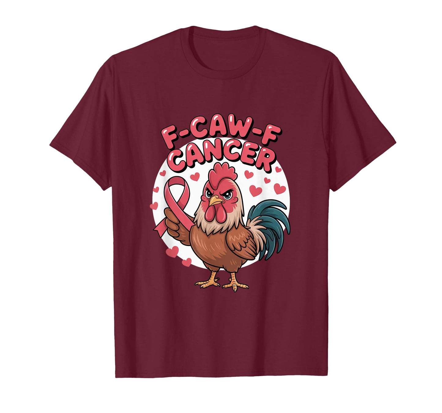 F-Caw-F Cancer Breast Cancer Awareness Accessories T-Shirt