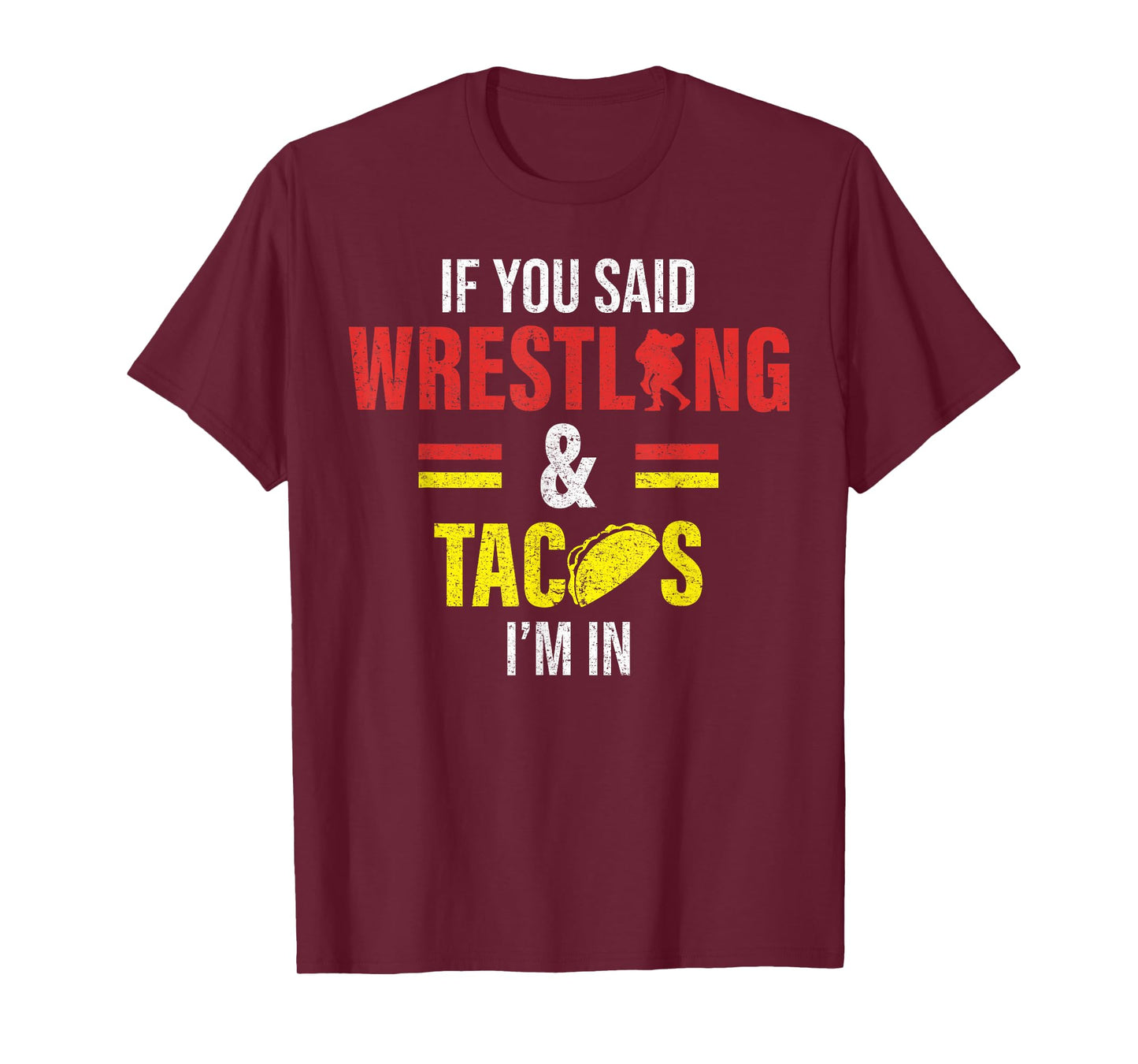 Funny Wrestling and Tacco T-Shirt