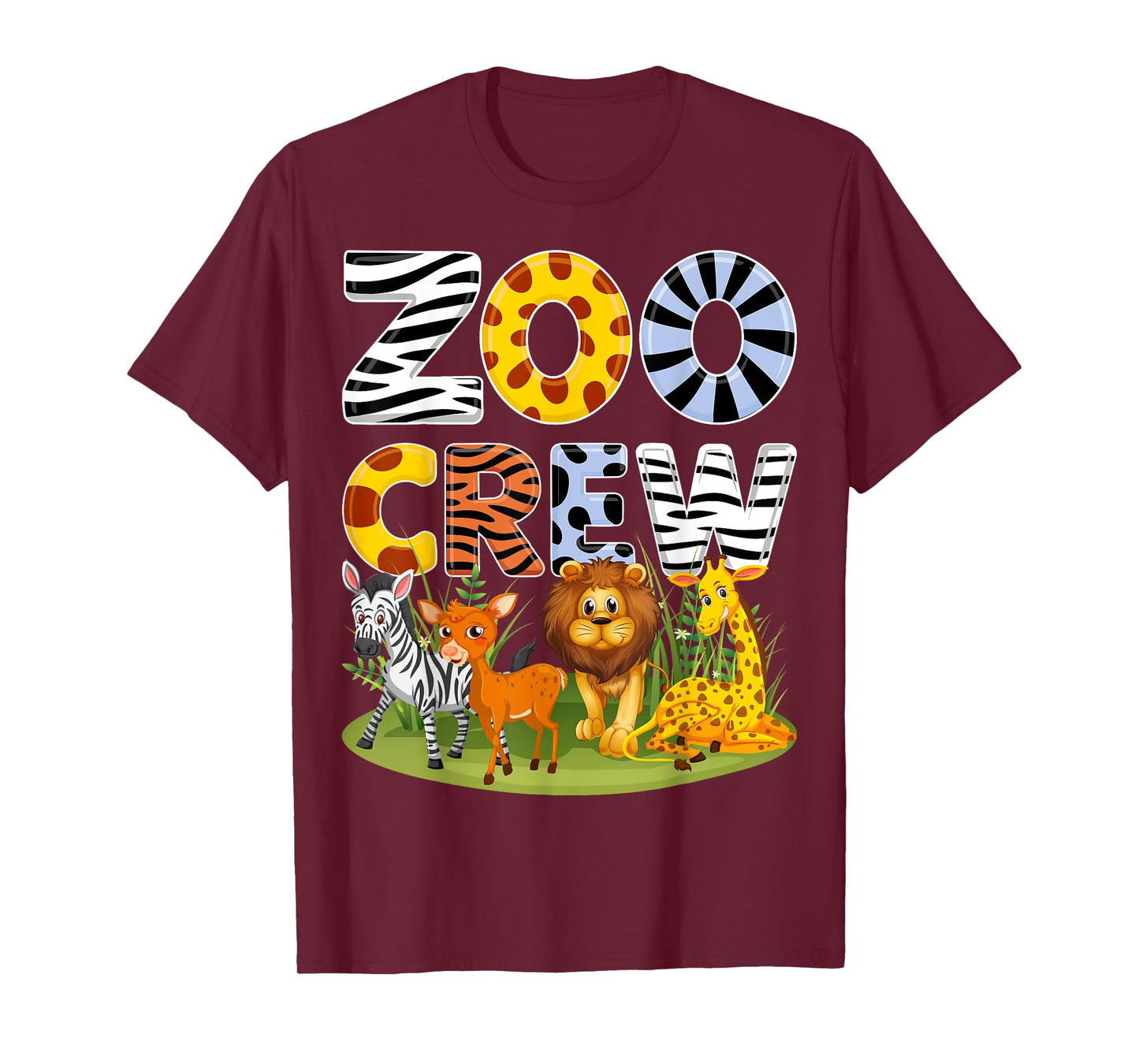 Zoologist Safari Tour Jungle Adventure Animal Lover Zoo Crew T-Shirt