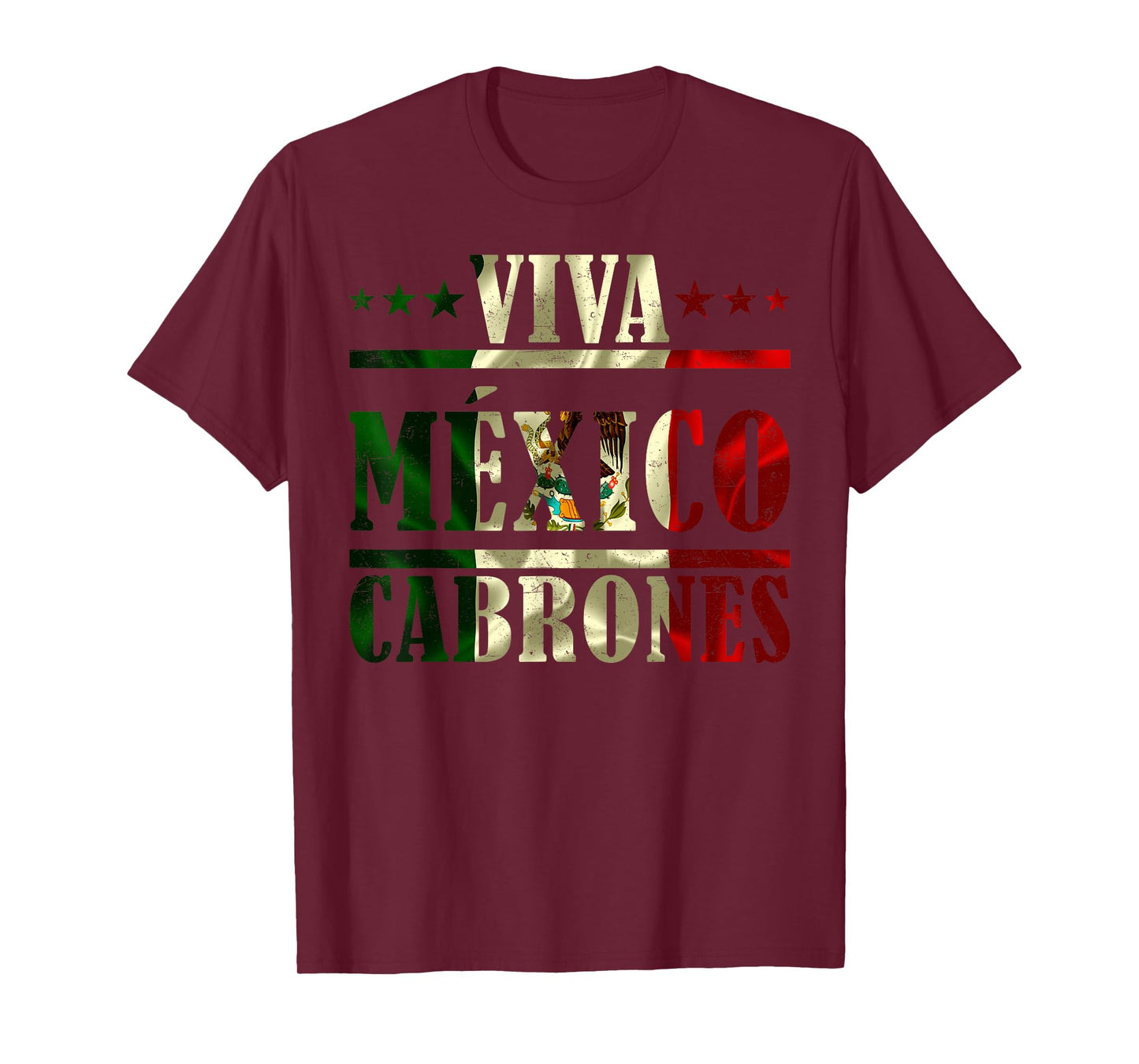Viva Mexico Cabrones Mexican Independence Day Mexican Flag T-Shirt