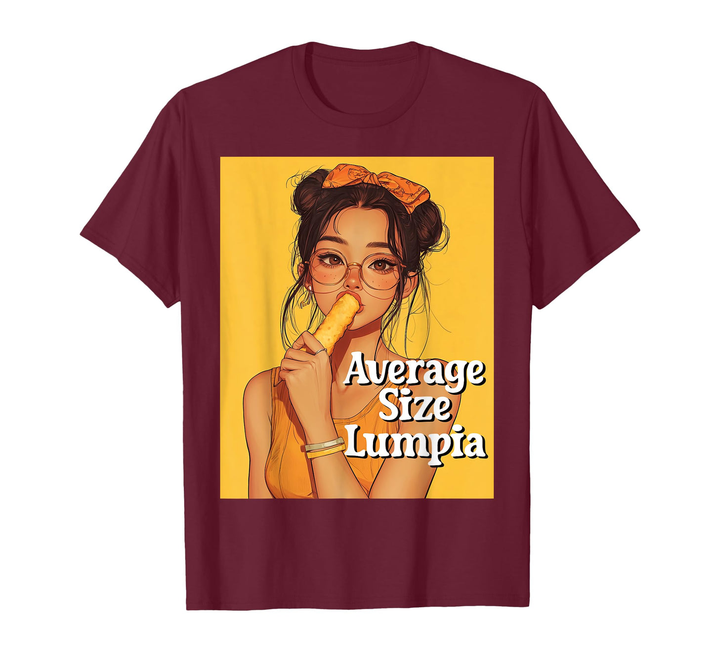 Average Size Lumpia Design T-Shirt
