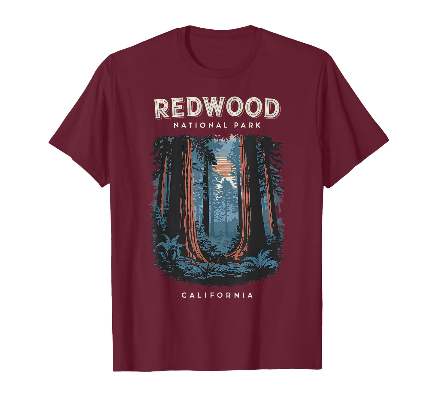 Redwood National Park California Scenic T-Shirt