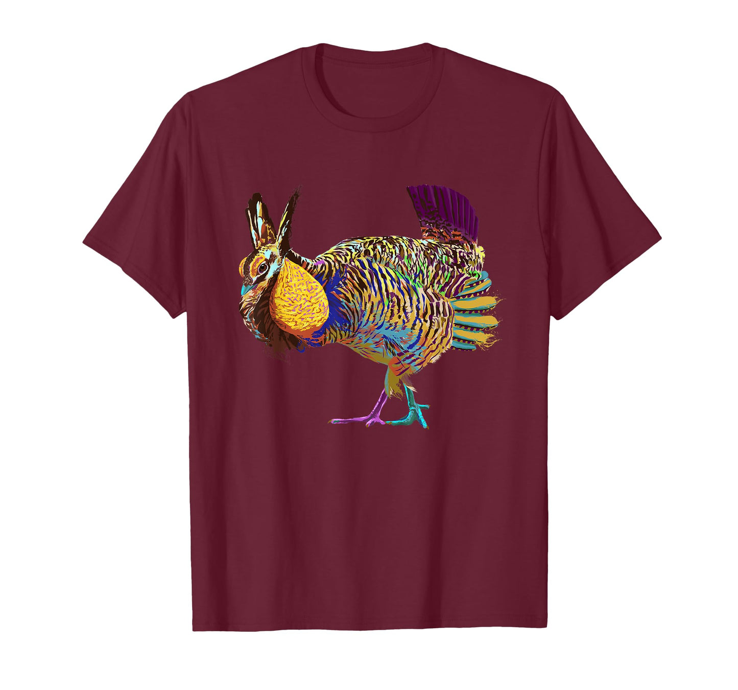 Colorful Prairie Chicken T-Shirt