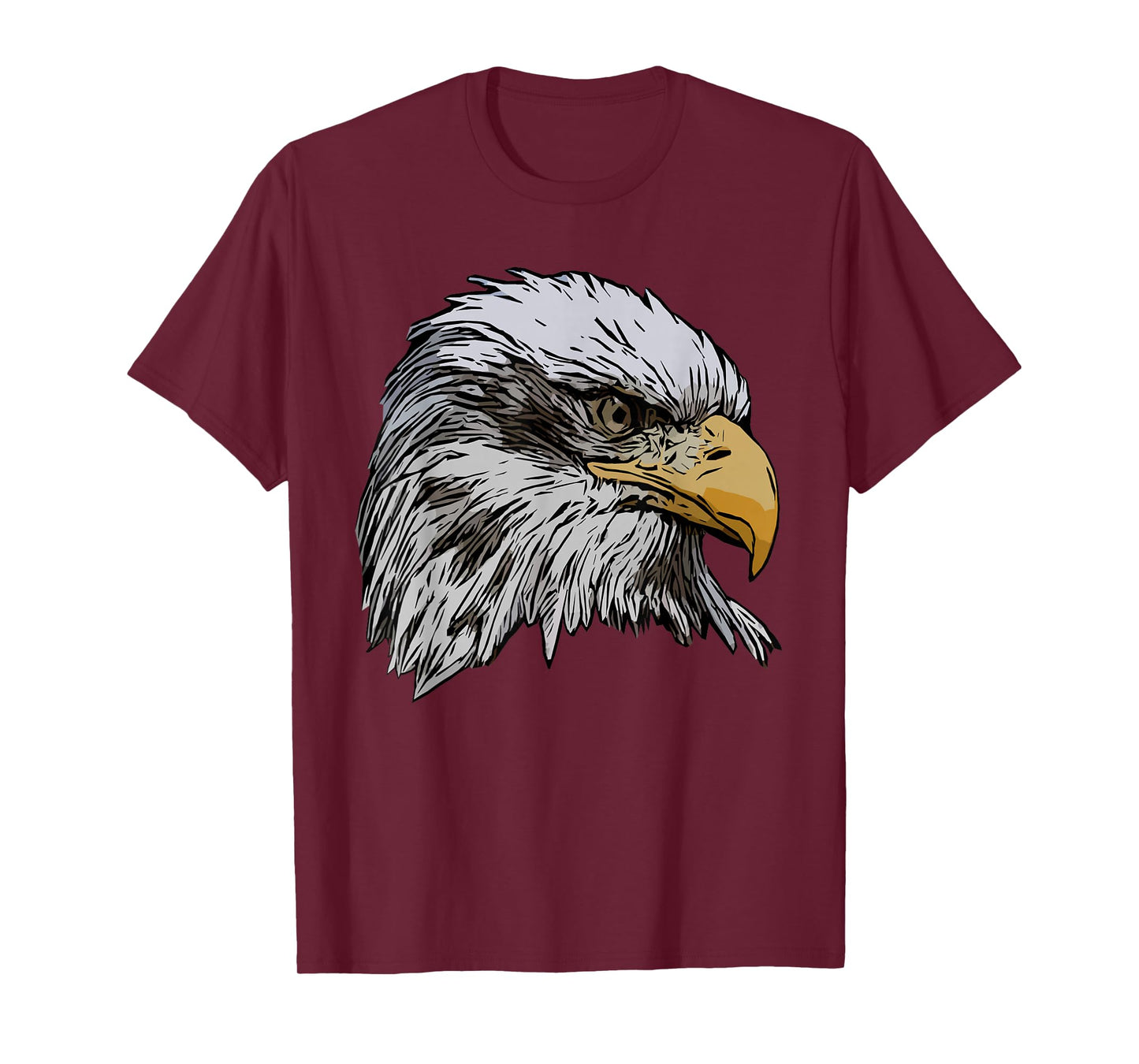 Bald Eagle Graphic American National Symbol Animal Design T-Shirt