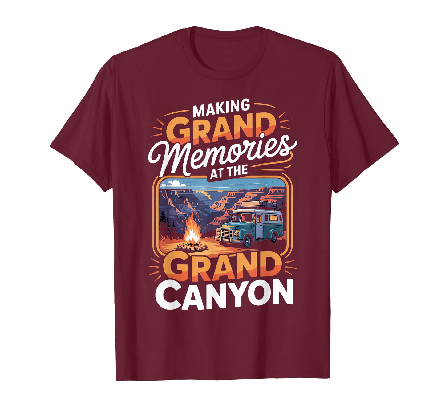 Making Grand Memories Family Trip Grand Canyon National Park T-Shirt