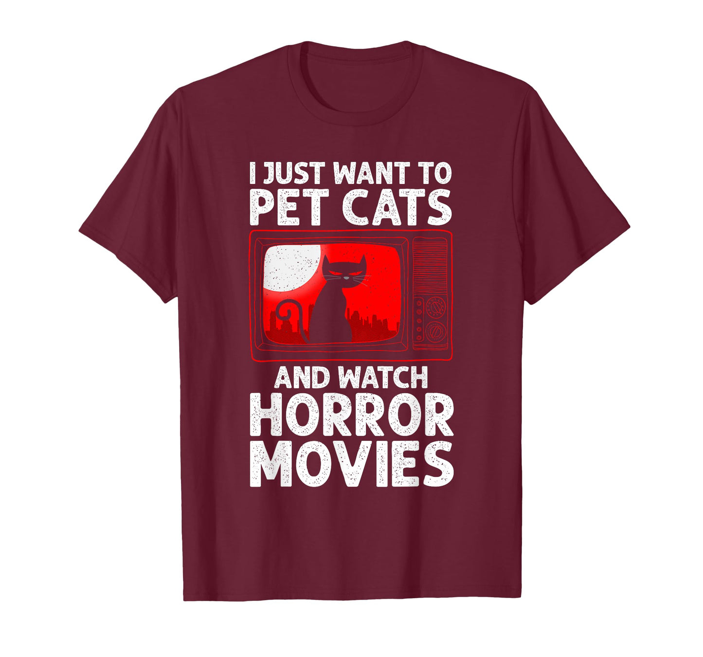 Cute Horror Movie Design For Men Women Horror Movie Lover T-Shirt